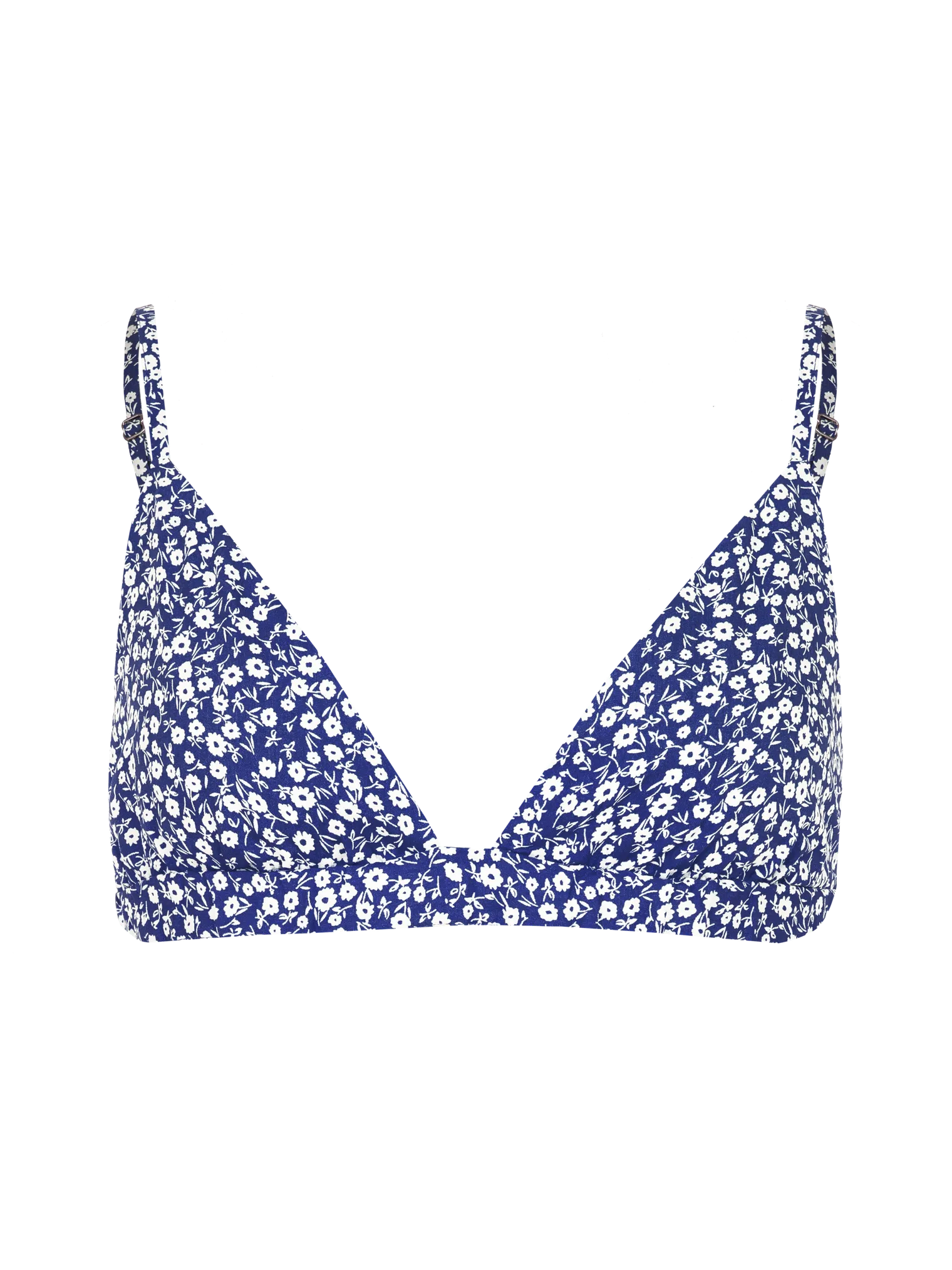 Костюм из хлопка: рубашка, брюки, топ с принтом в цвете синий/белый фото 2