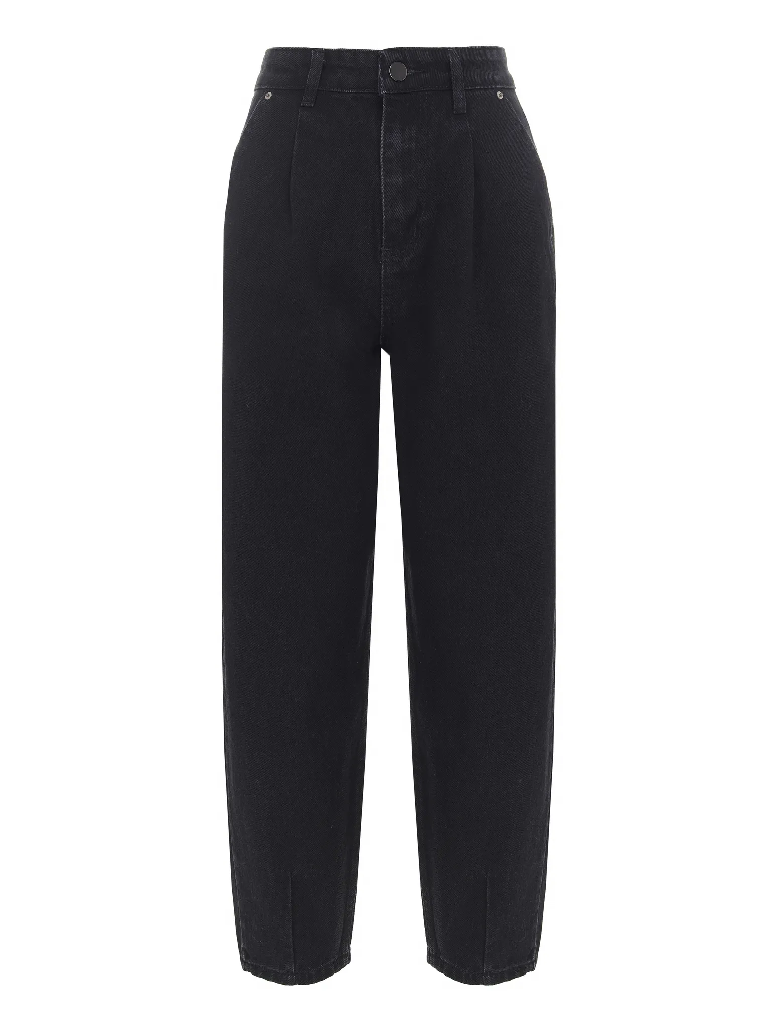 Джинсы с завышенной посадкой Balon чёрного цвета фото 1