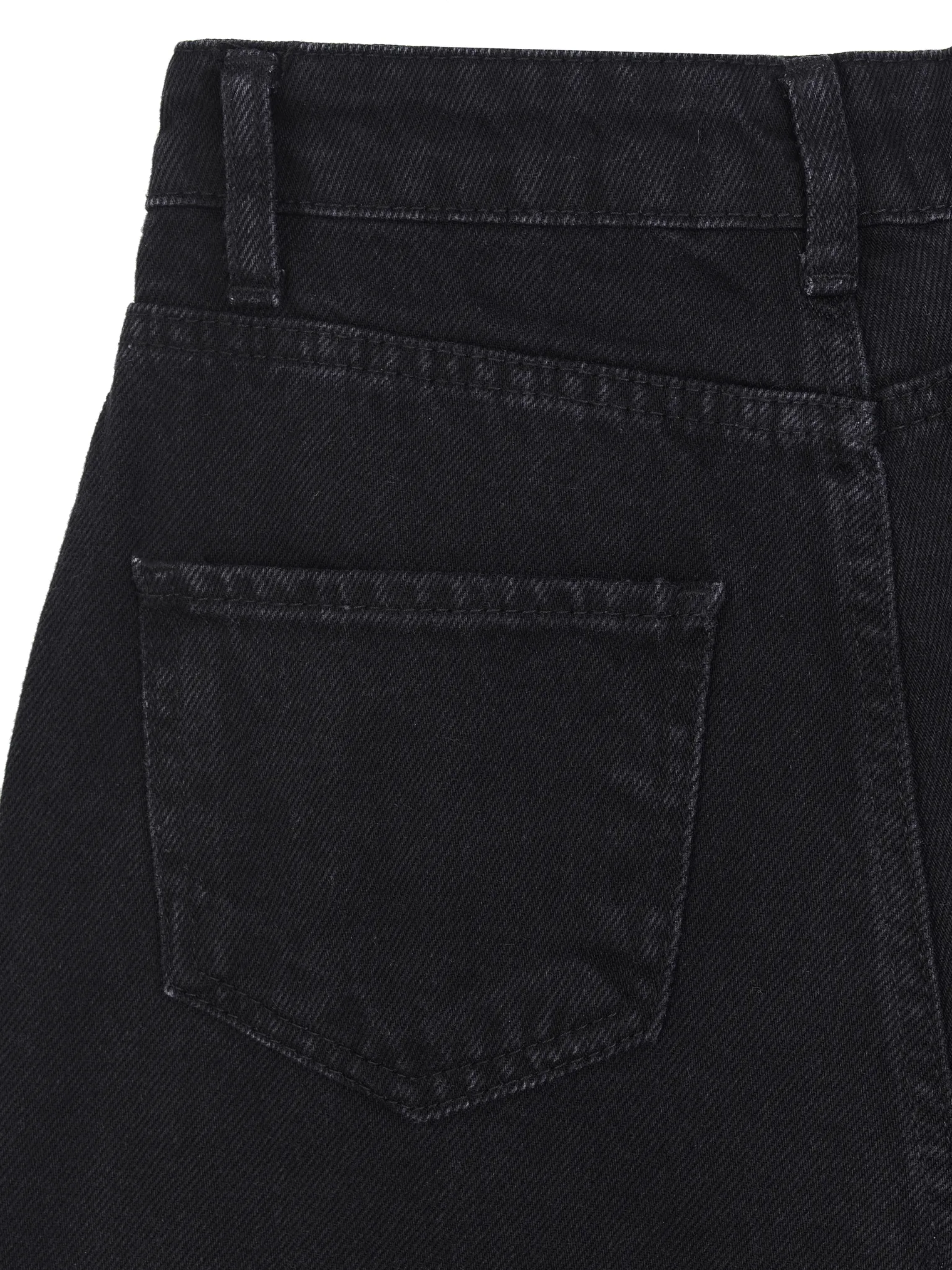 Джинсы с завышенной посадкой Balon чёрного цвета фото 2