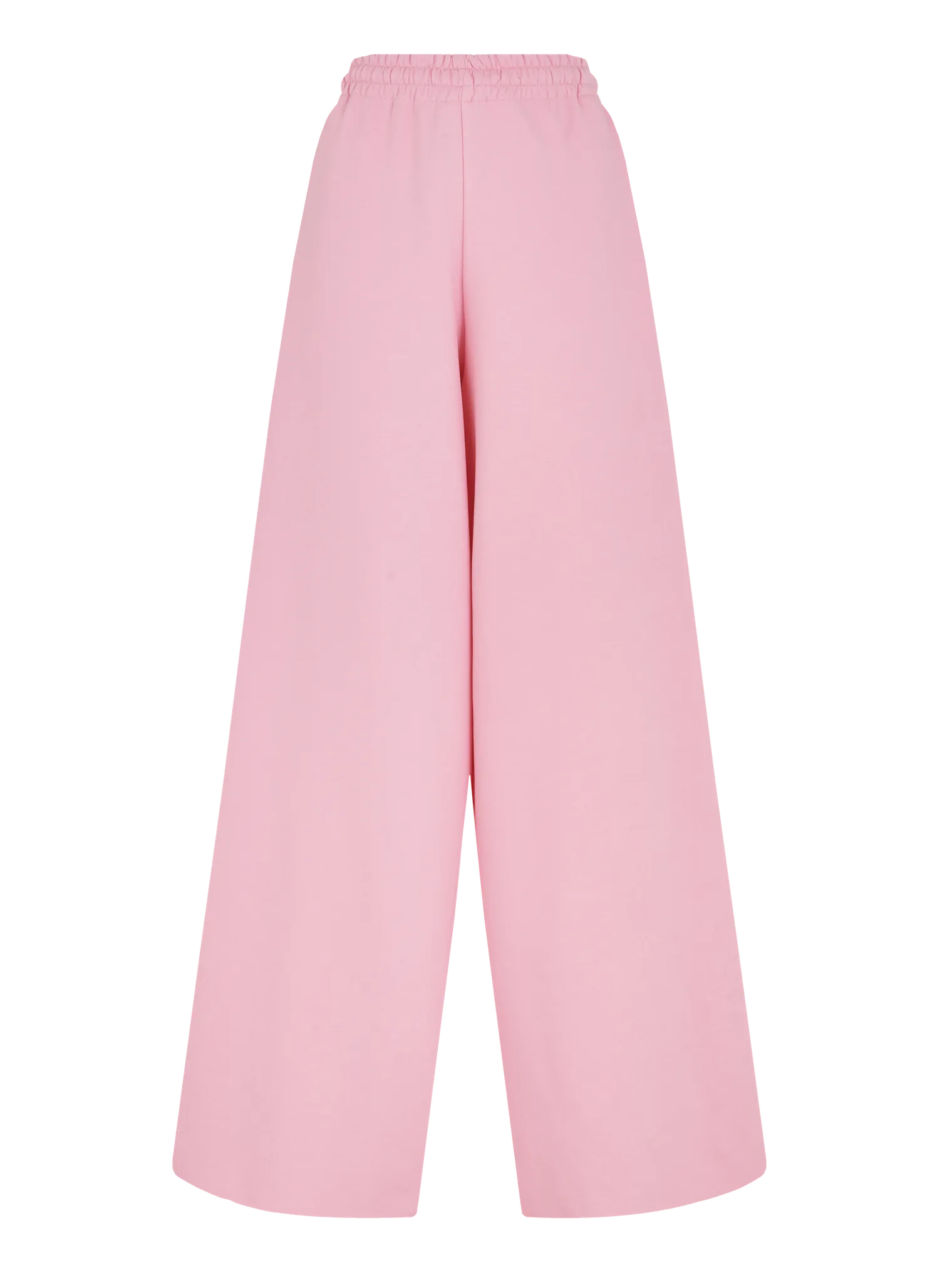 Брюки широкого кроя с карманами цвета пион фото 1