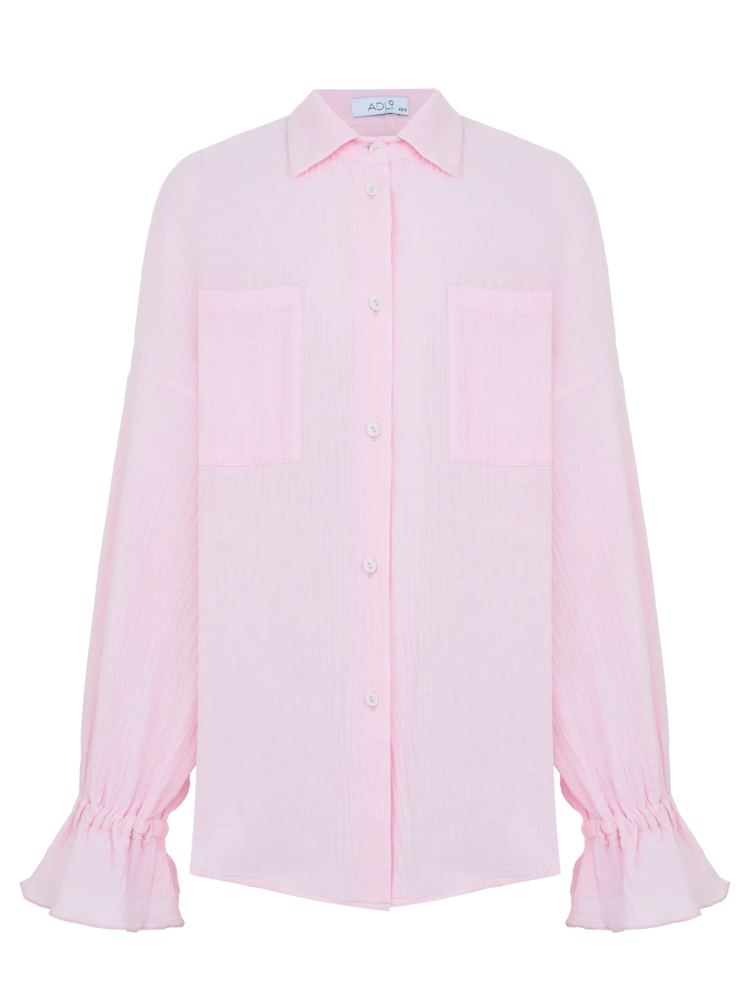 Костюм из муслина: рубашка, шорты цвета пион фото 3