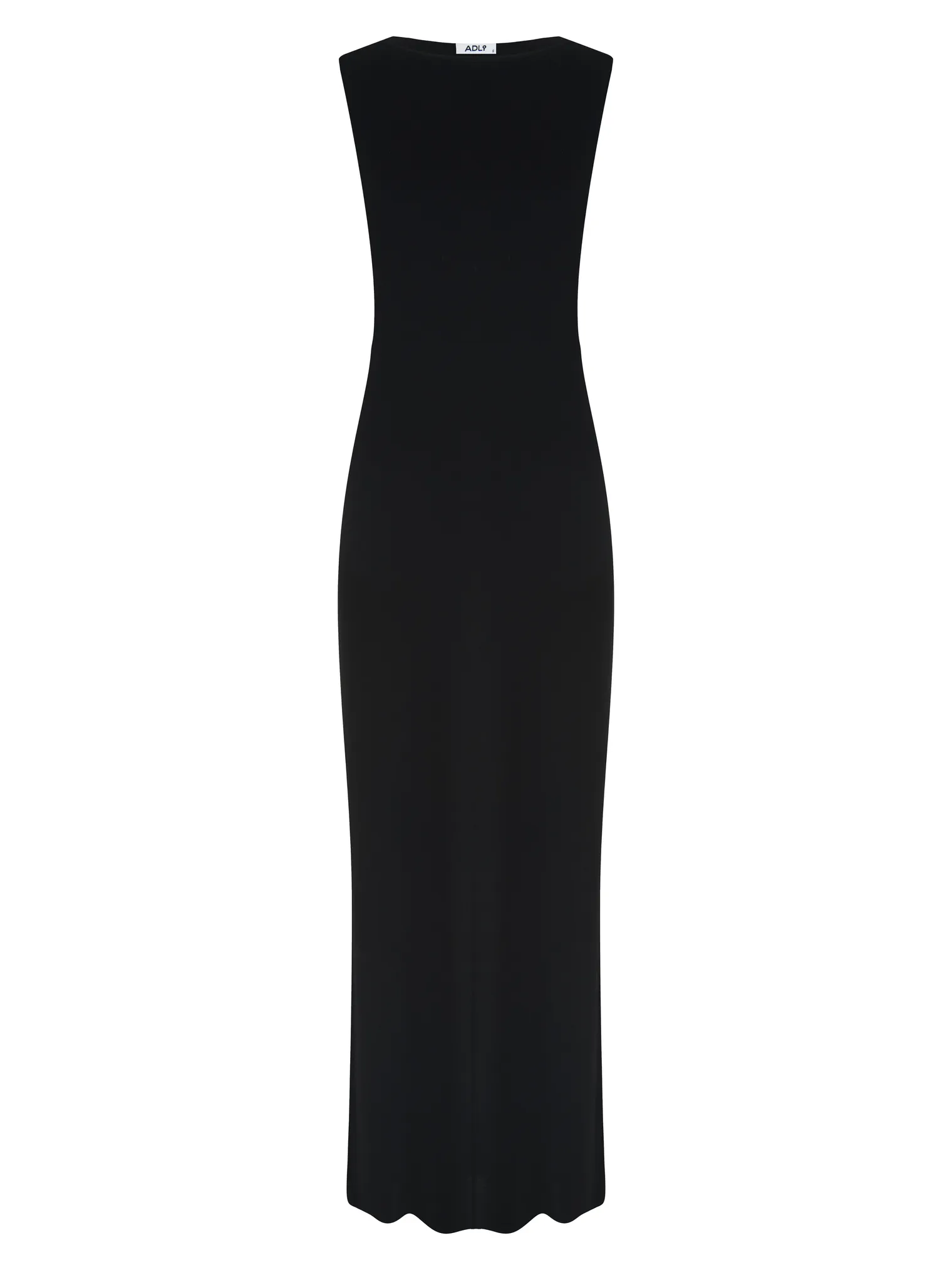 Платье макси чёрного цвета фото 8