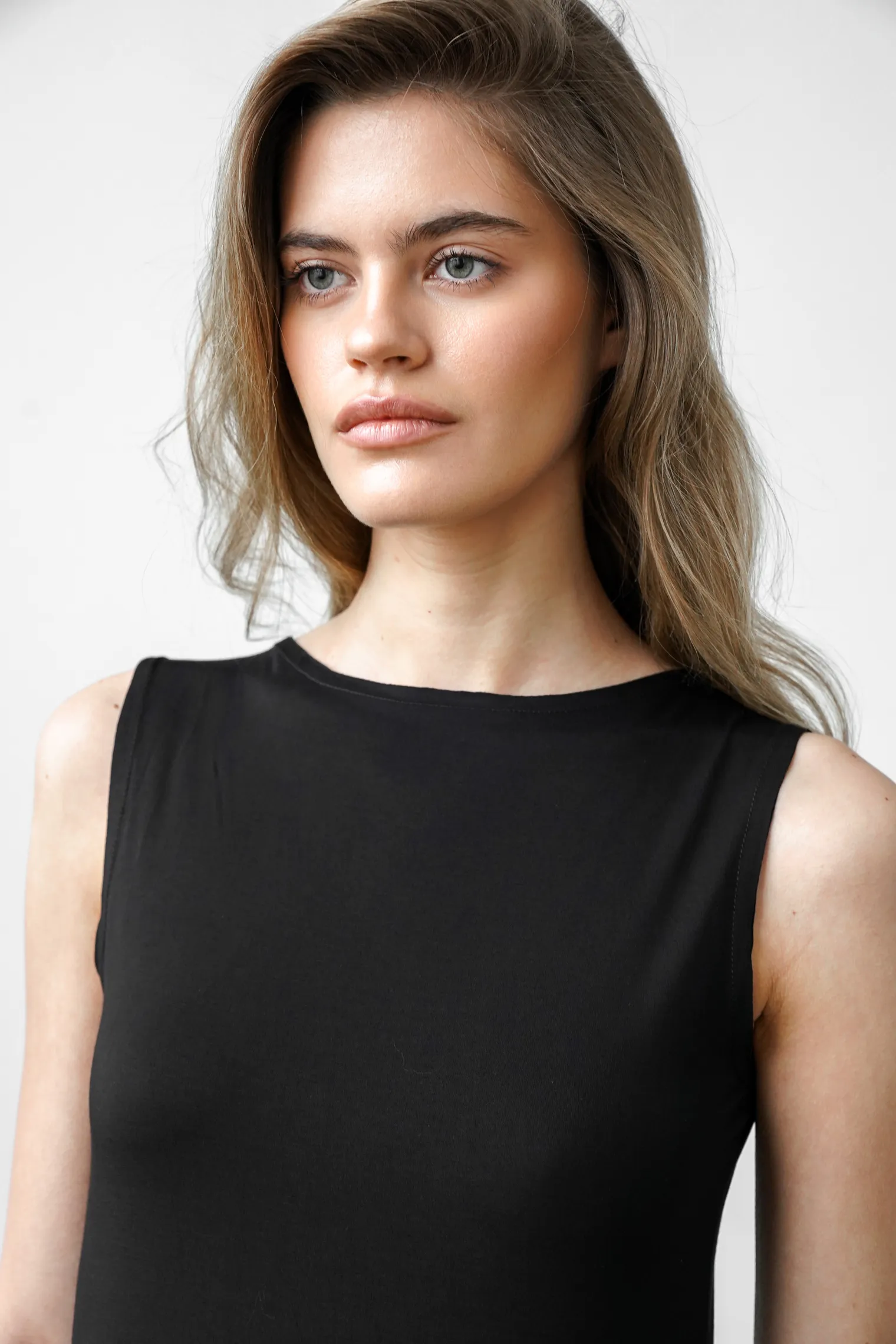 Платье макси чёрного цвета фото 6