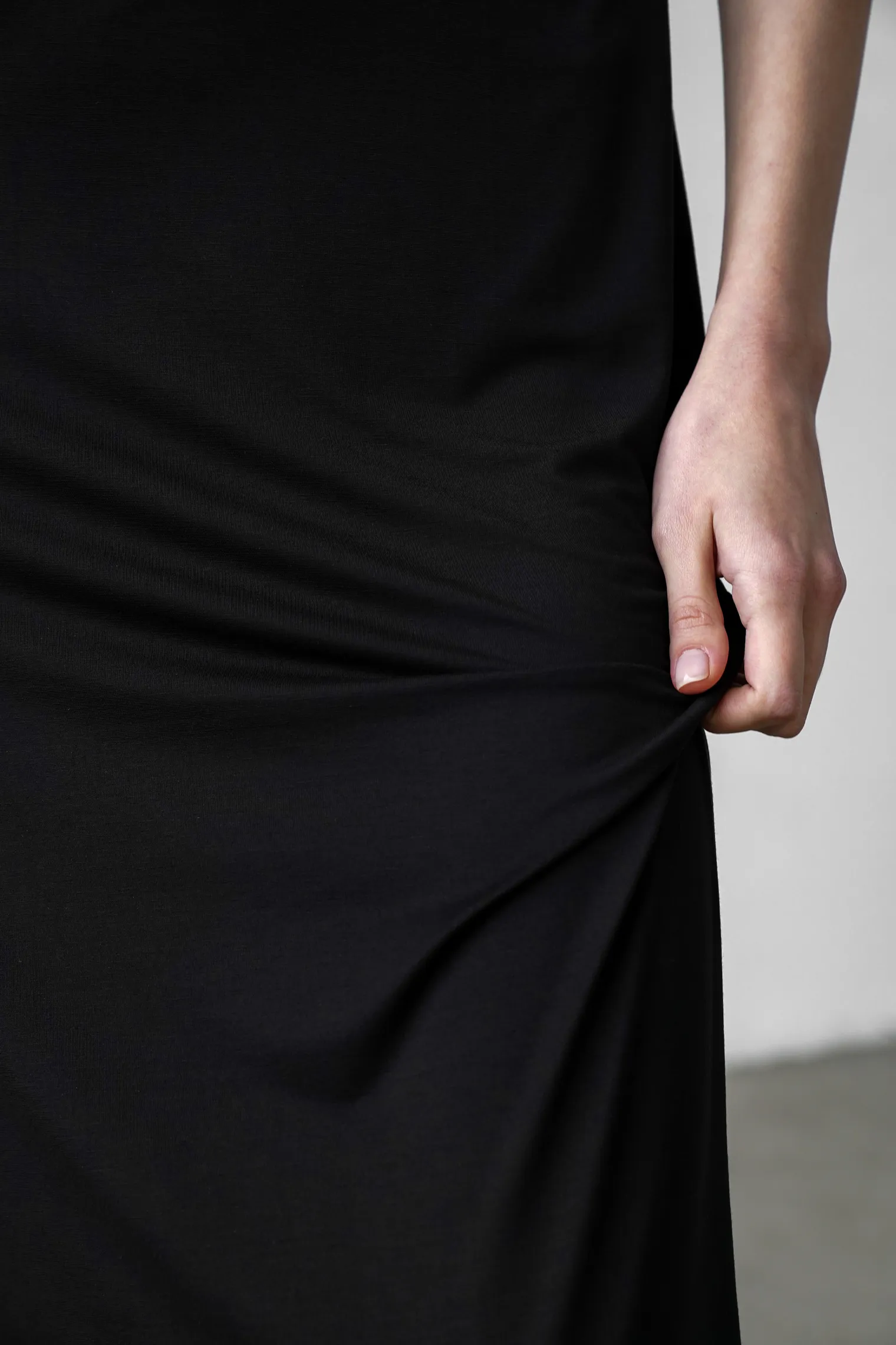 Платье макси чёрного цвета фото 2