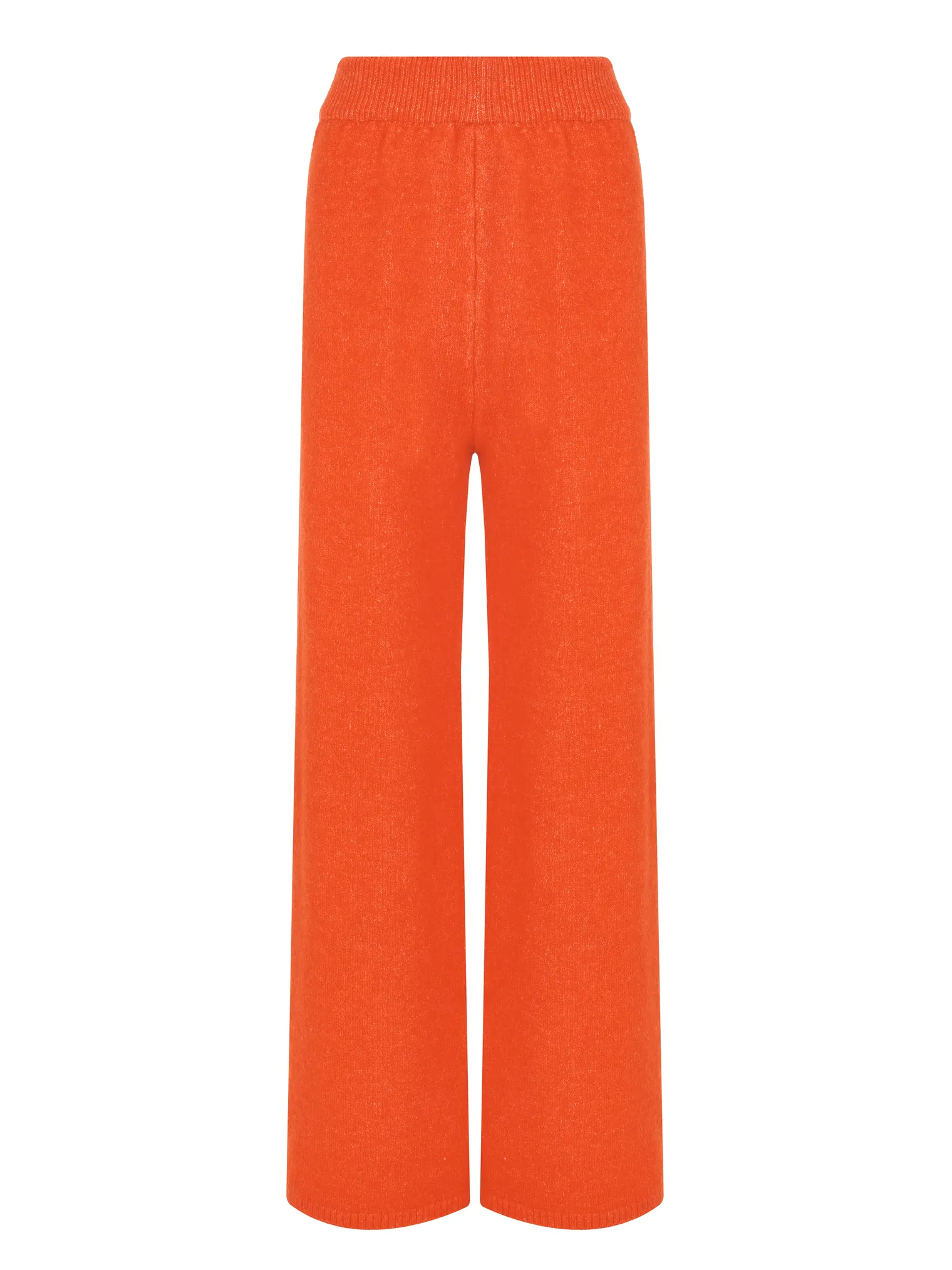 Комплект: джемпер, брюки цвета красный апельсин фото 3