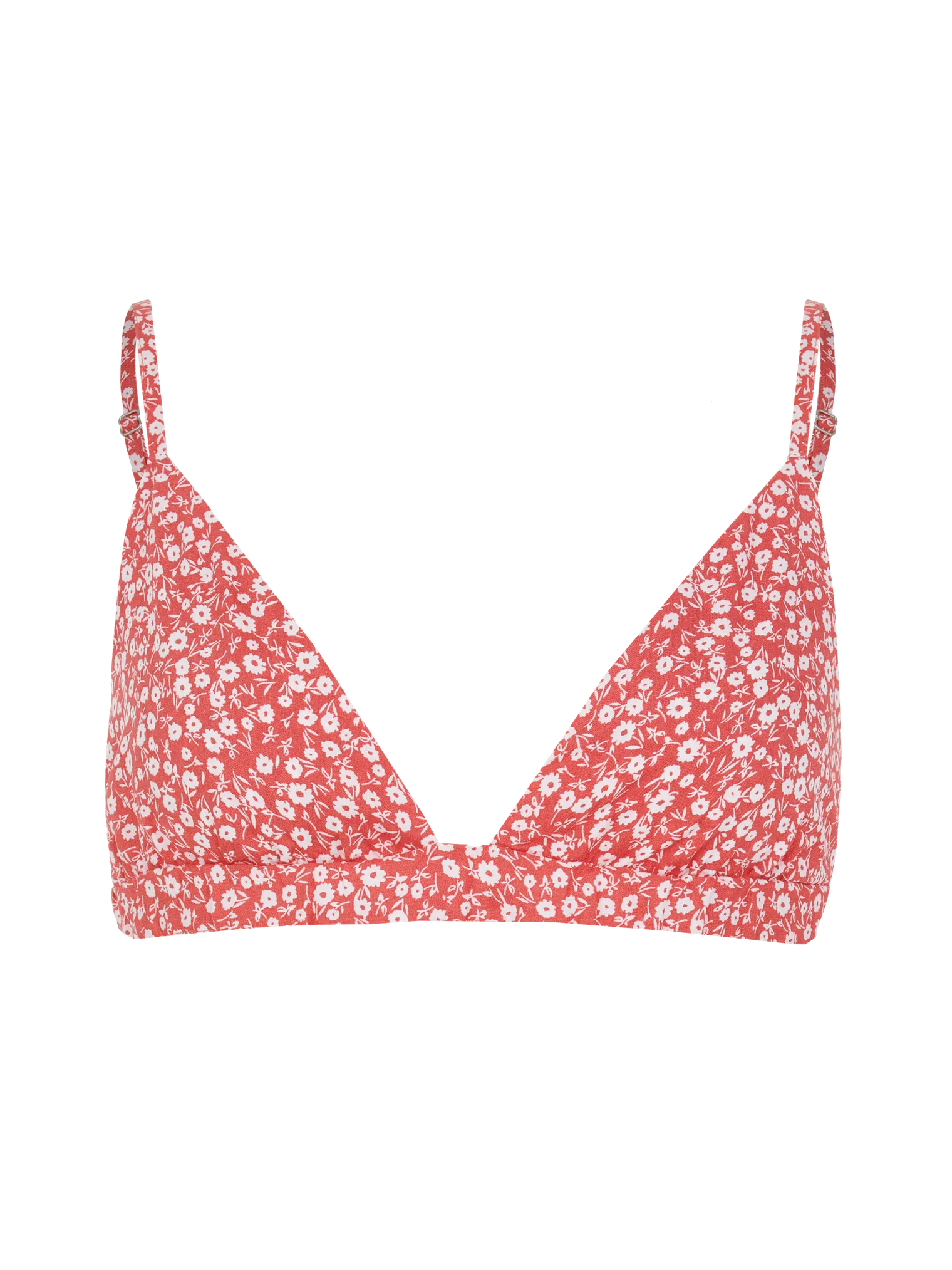 Костюм из хлопка: рубашка, брюки, топ с принтом в цвете красный/белый фото 2