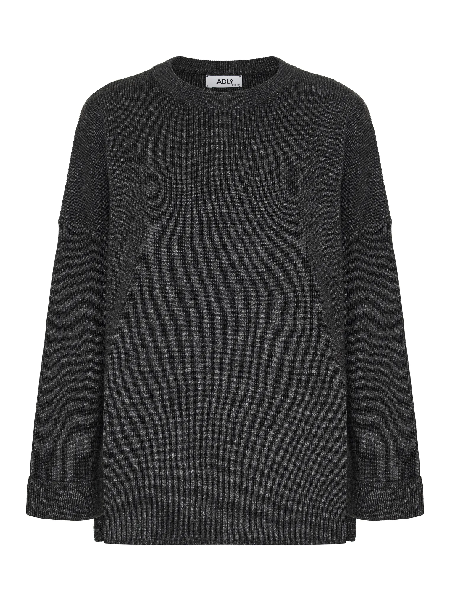 Комплект: джемпер, брюки графитового цвета фото 11