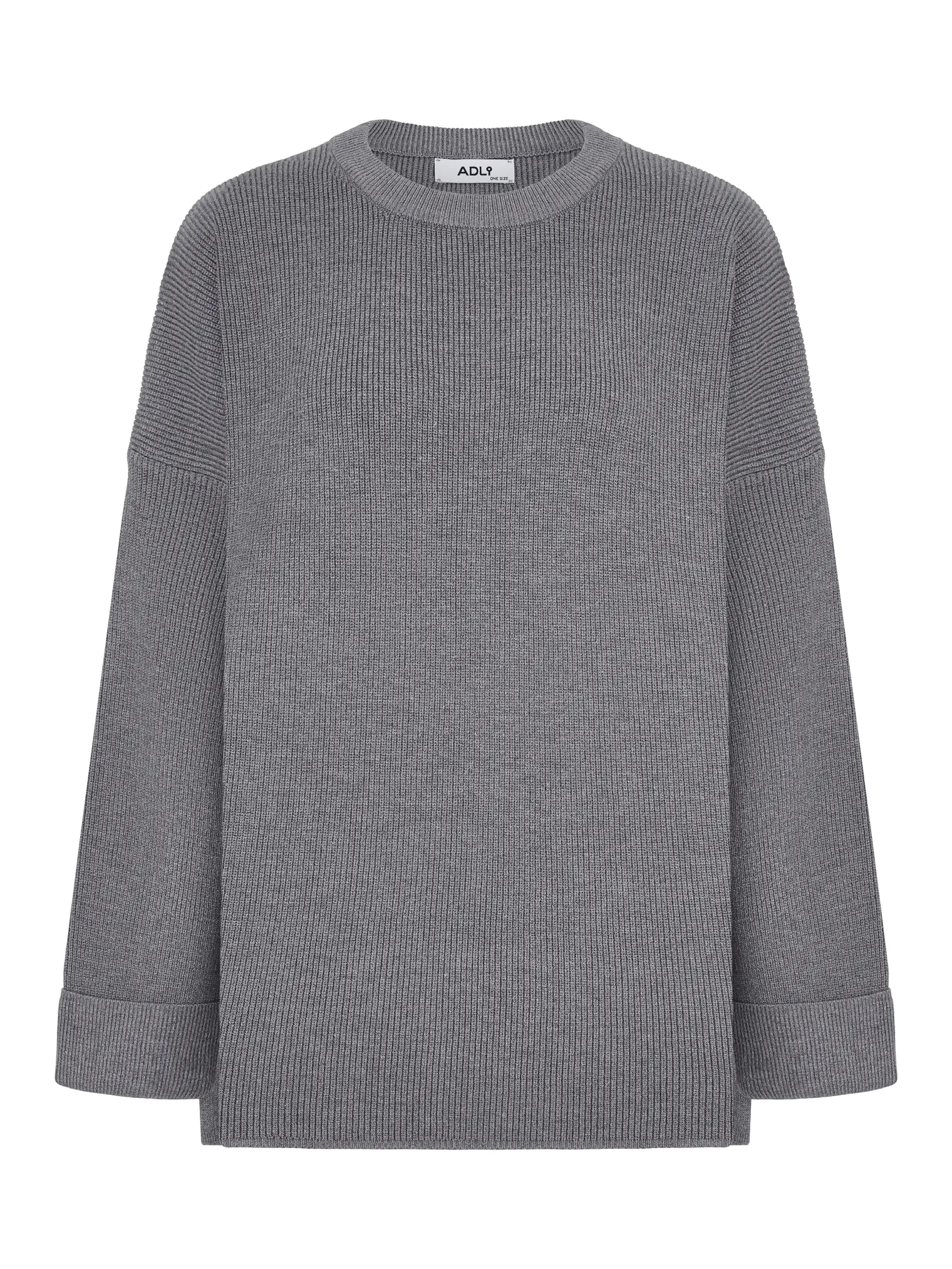 Комплект: джемпер, брюки серого цвета фото 12