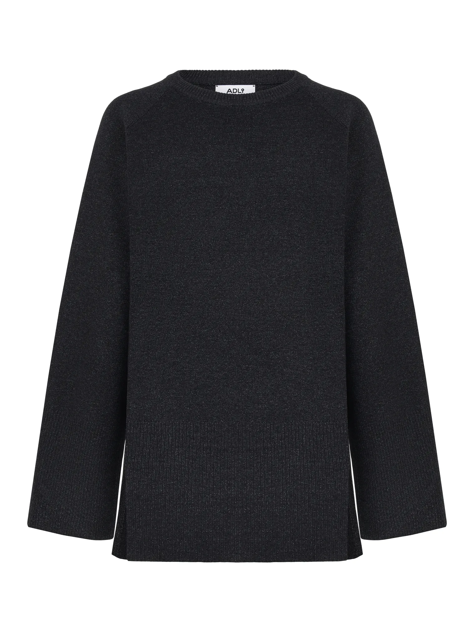 Комплект: джемпер, брюки графитового цвета фото 10