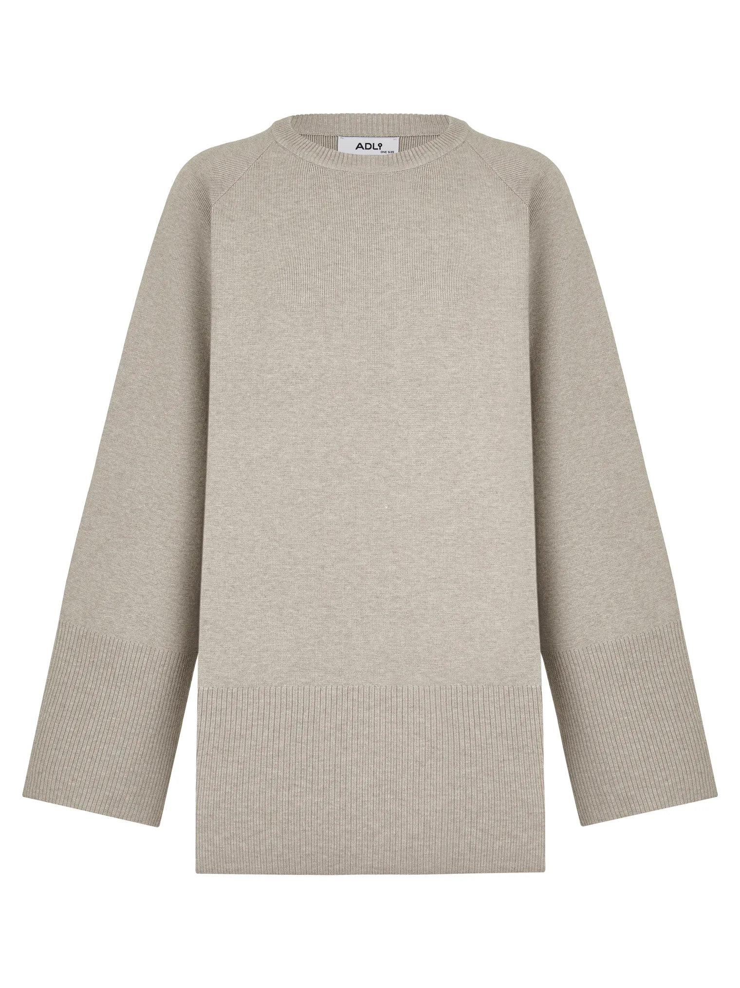 Комплект: джемпер, брюки бежевого цвета фото 10