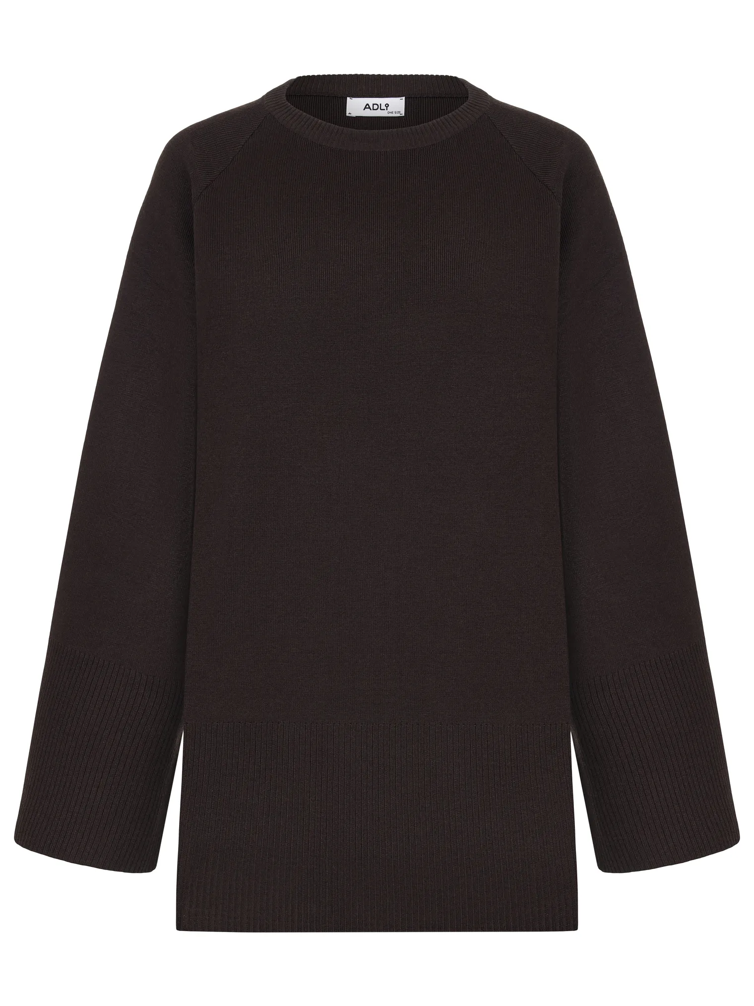 Комплект: джемпер, брюки цвета горький шоколад фото 11