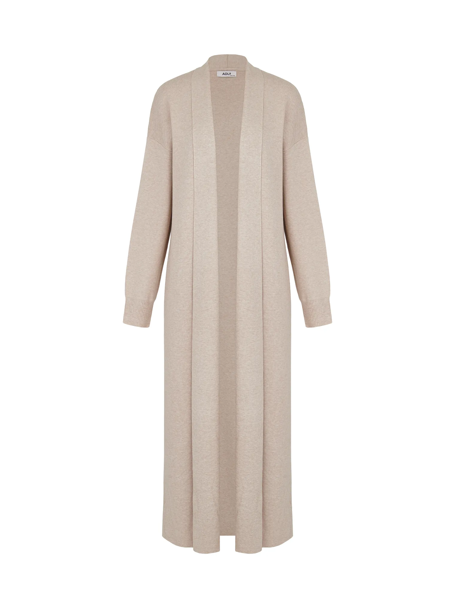 Комплект: платье, кардиган бежевого цвета фото 12