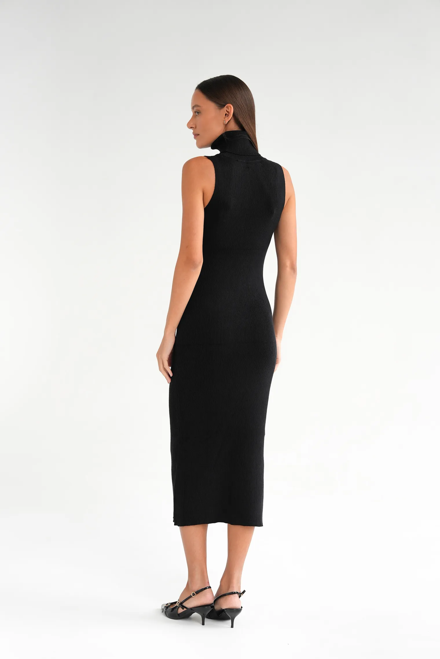 Комплект: платье, кардиган чёрного цвета фото 8