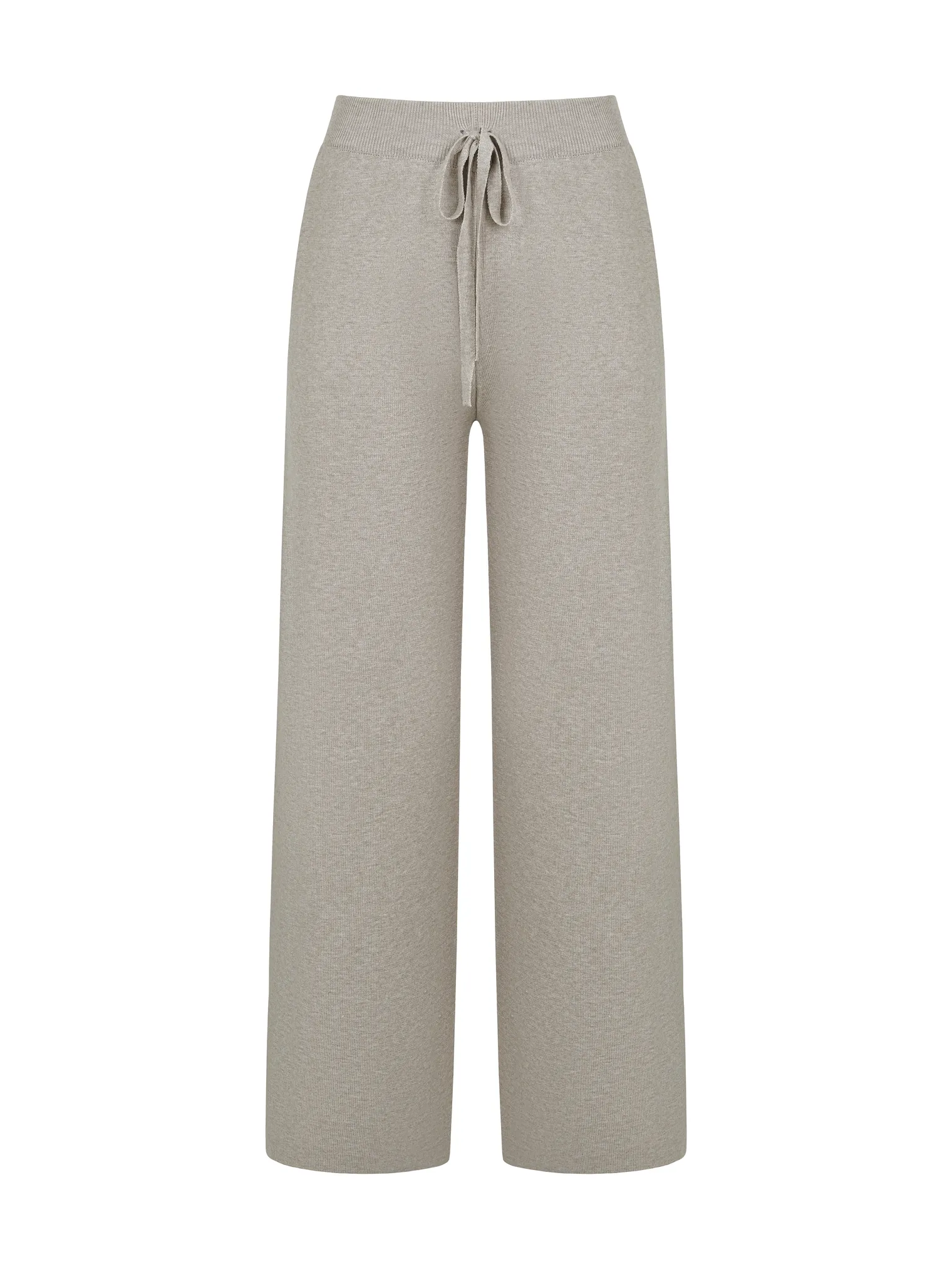 Комплект: джемпер, брюки бежевого цвета фото 11