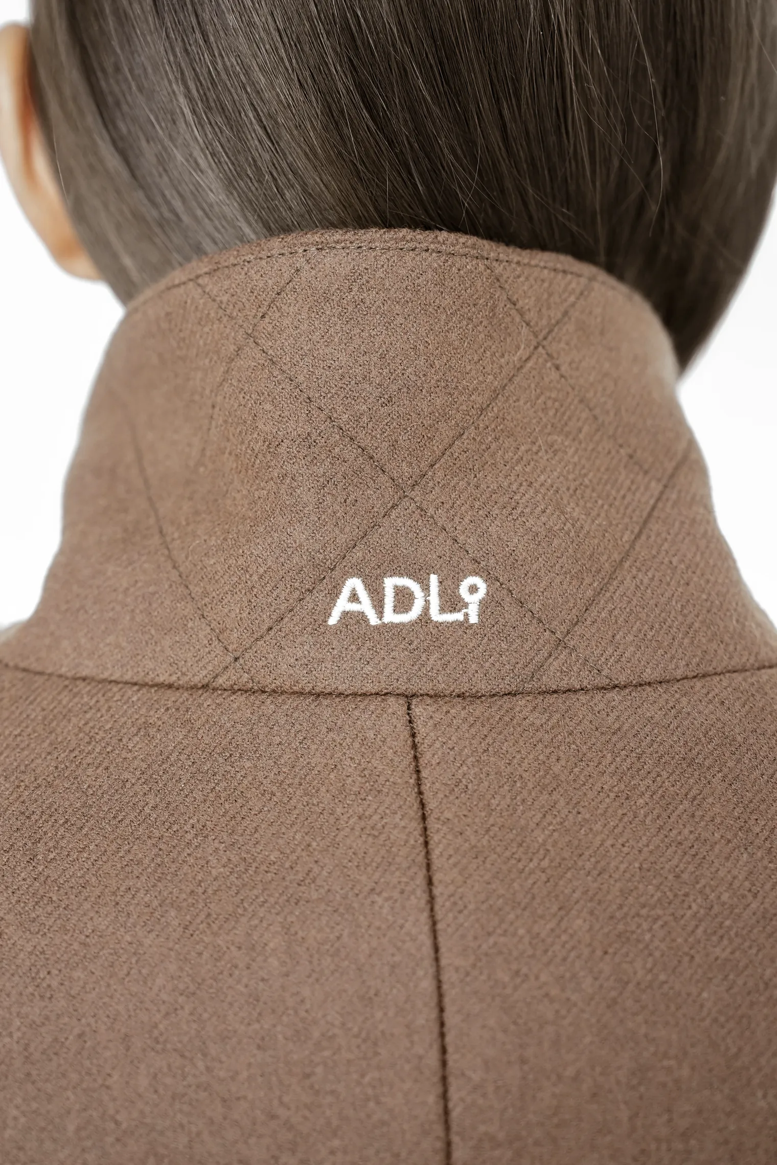 Пальто двубортное приталенное цвета корицы фото 12