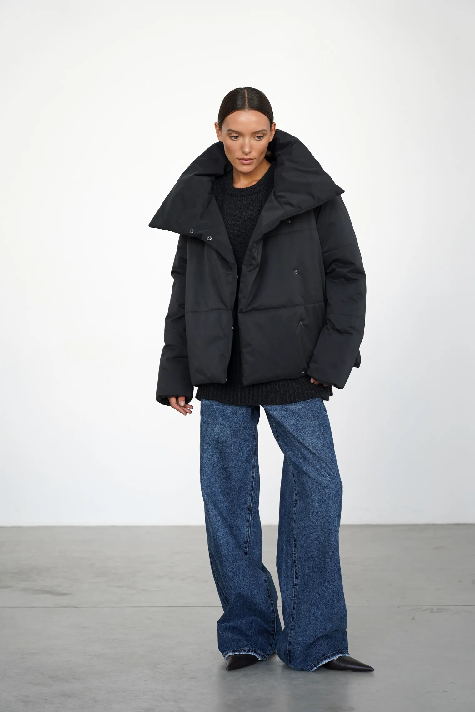 Куртка утепленная чёрного цвета фото 6