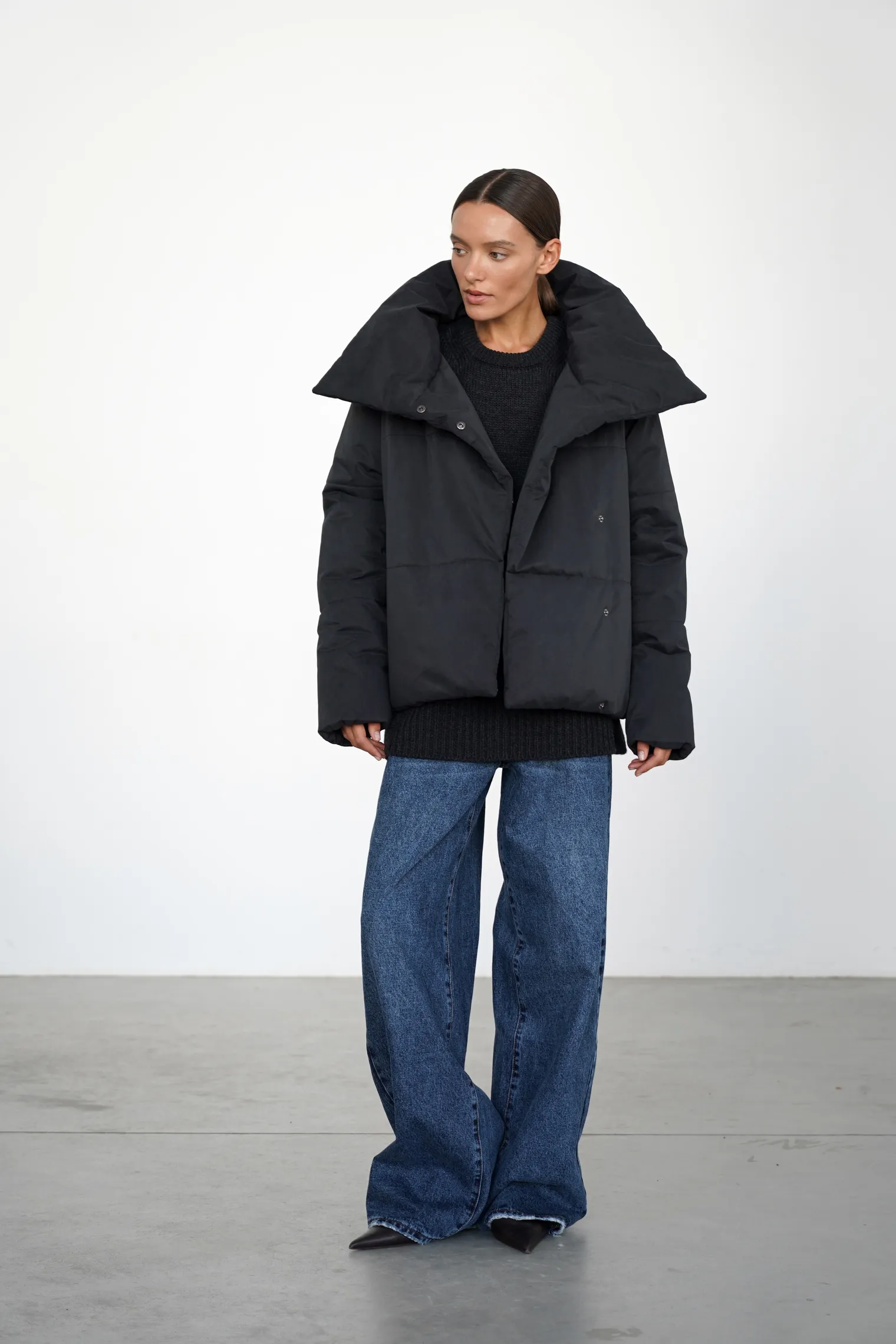 Куртка утепленная чёрного цвета фото 3