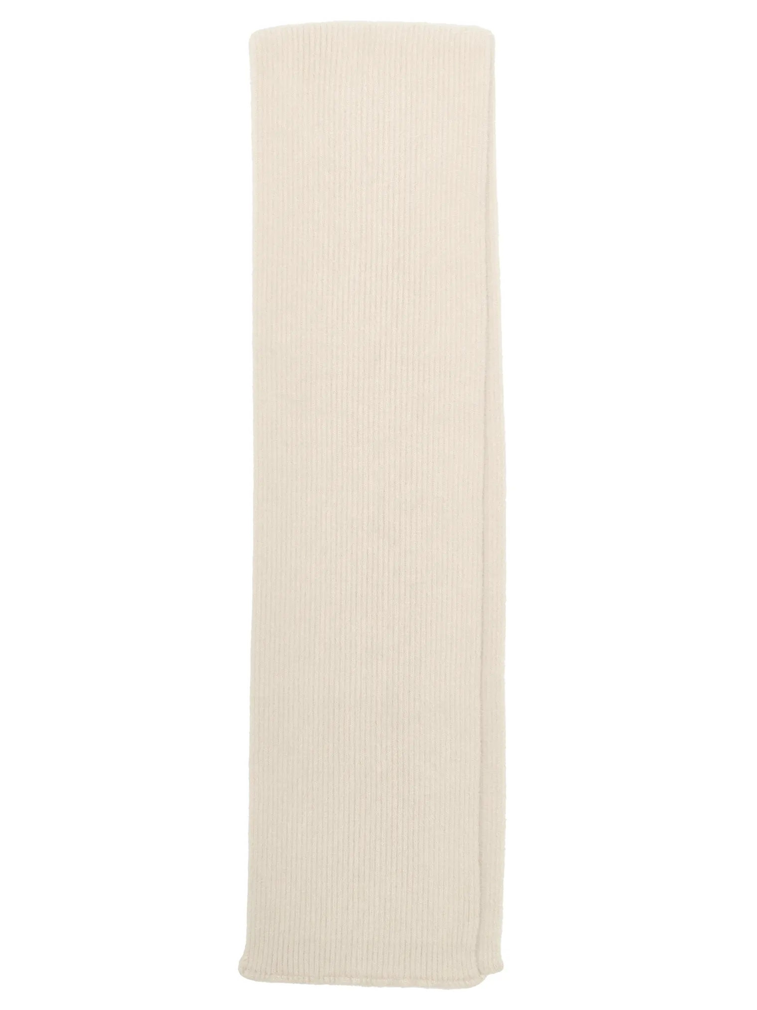 Шарф из ангоры молочного цвета фото 2