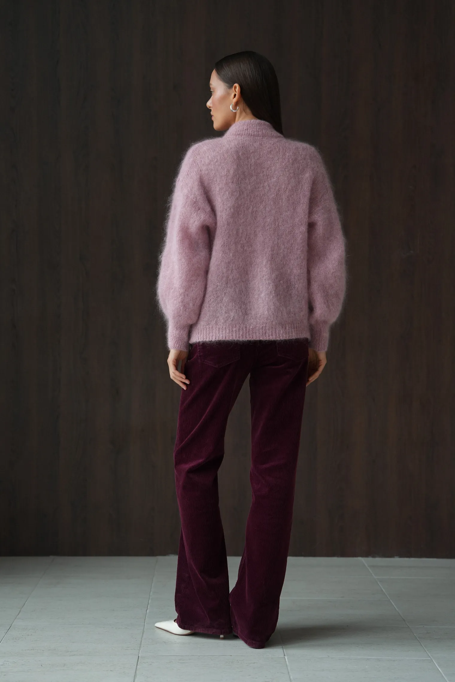 Кардиган Florence пыльно-розового цвета фото 4