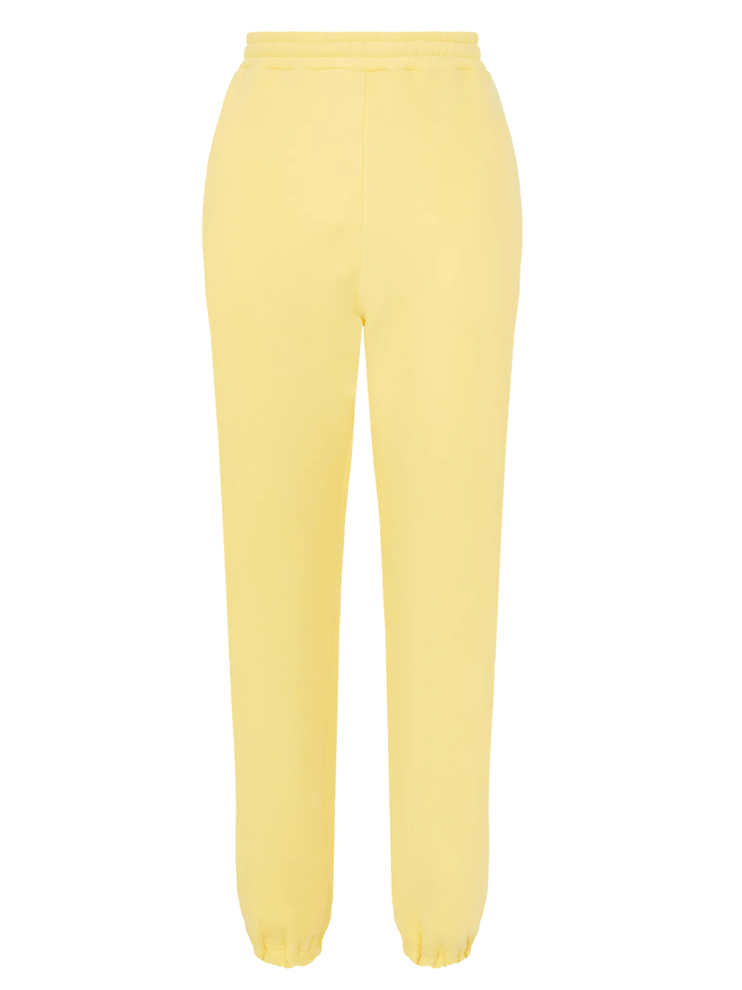 Джоггеры с карманами цвета молочный лимон фото 1