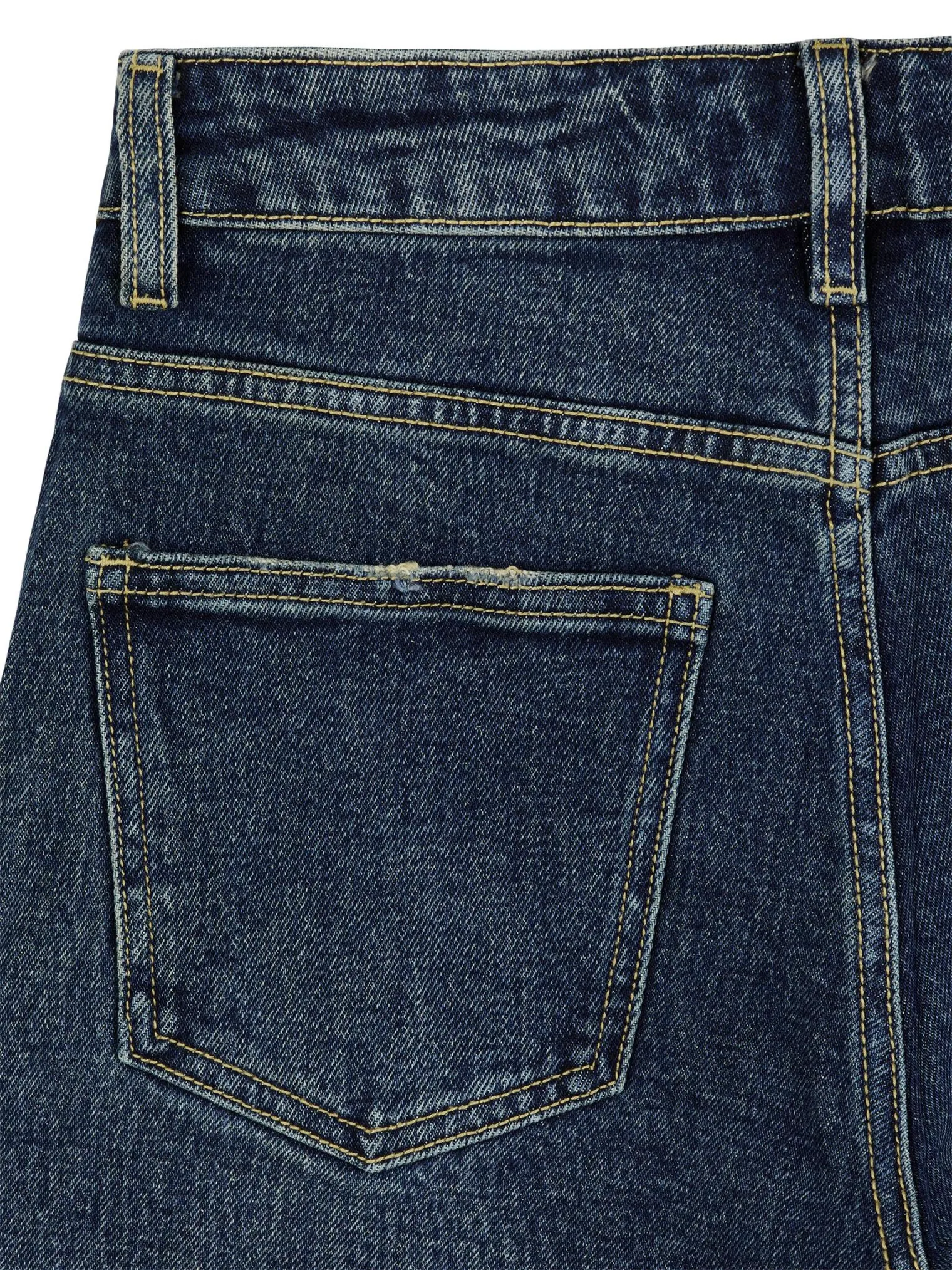 Джинсы клёш синего цвета фото 8