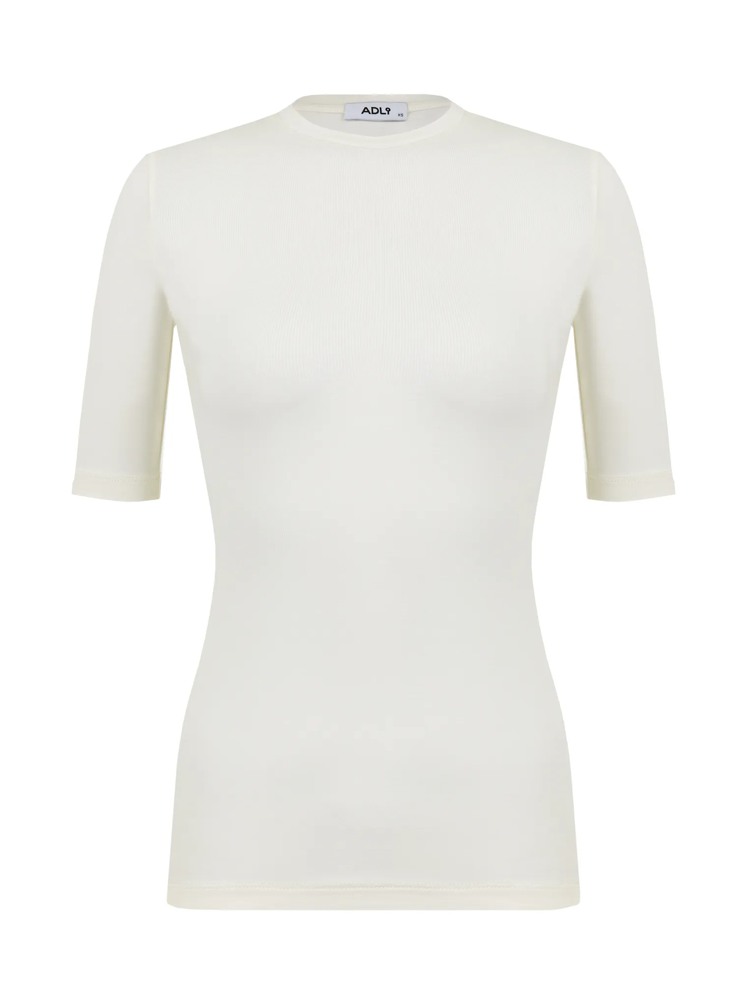 Майка из тонкого трикотажа цвета тофу фото 9