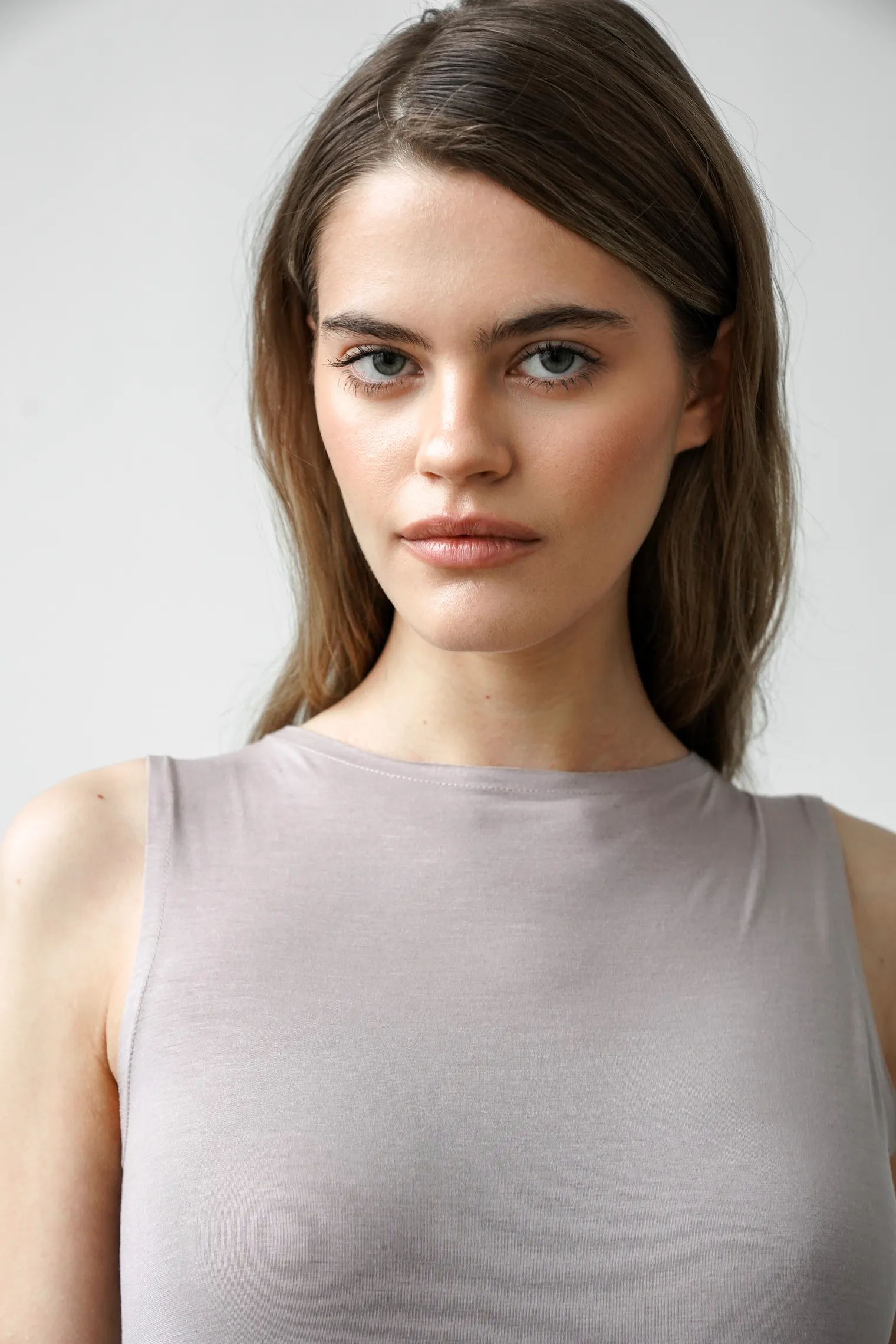 Платье макси цвета капучино фото 6