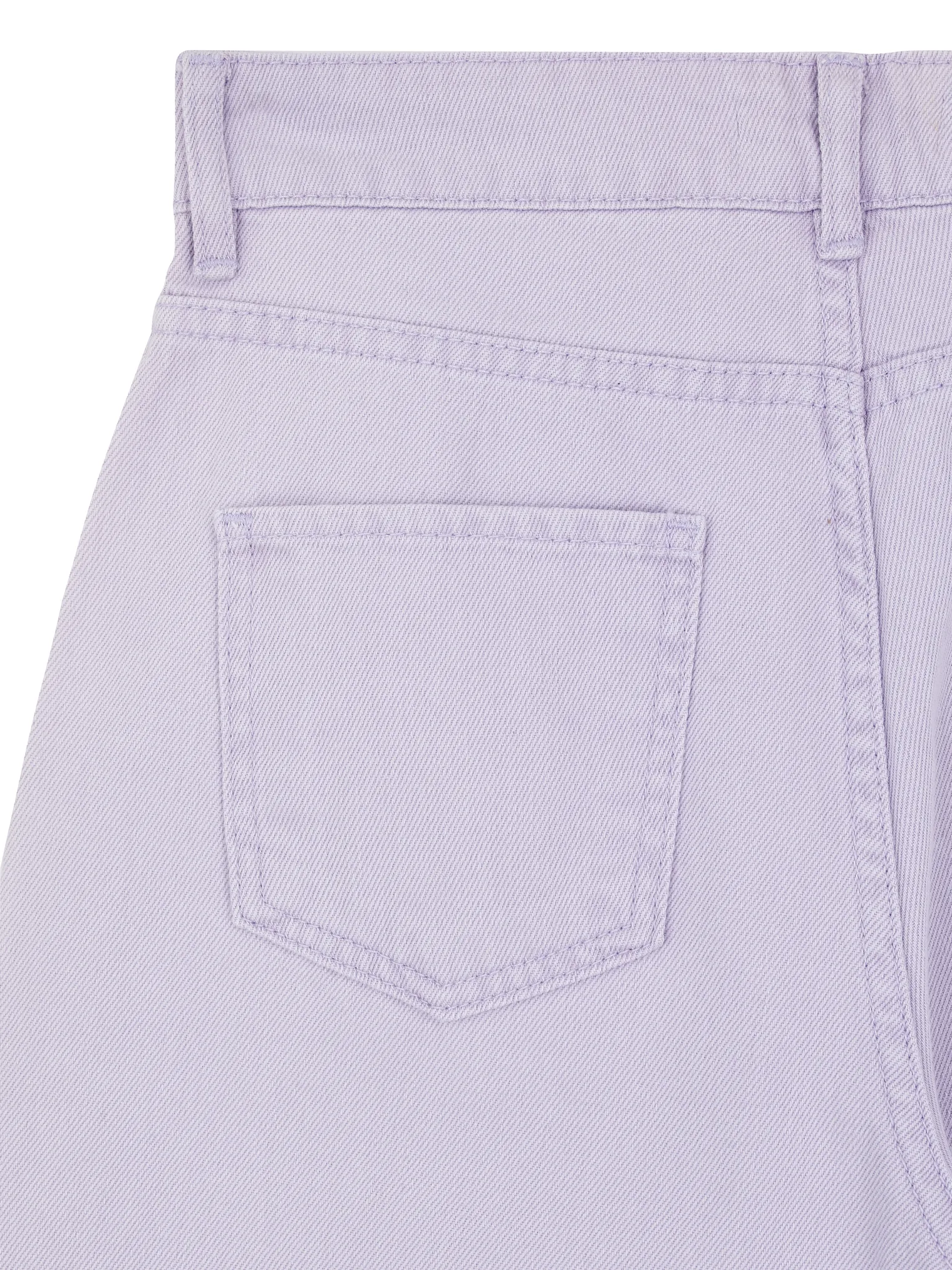 Джинсы с завышенной посадкой Slouchy лавандового цвета фото 2