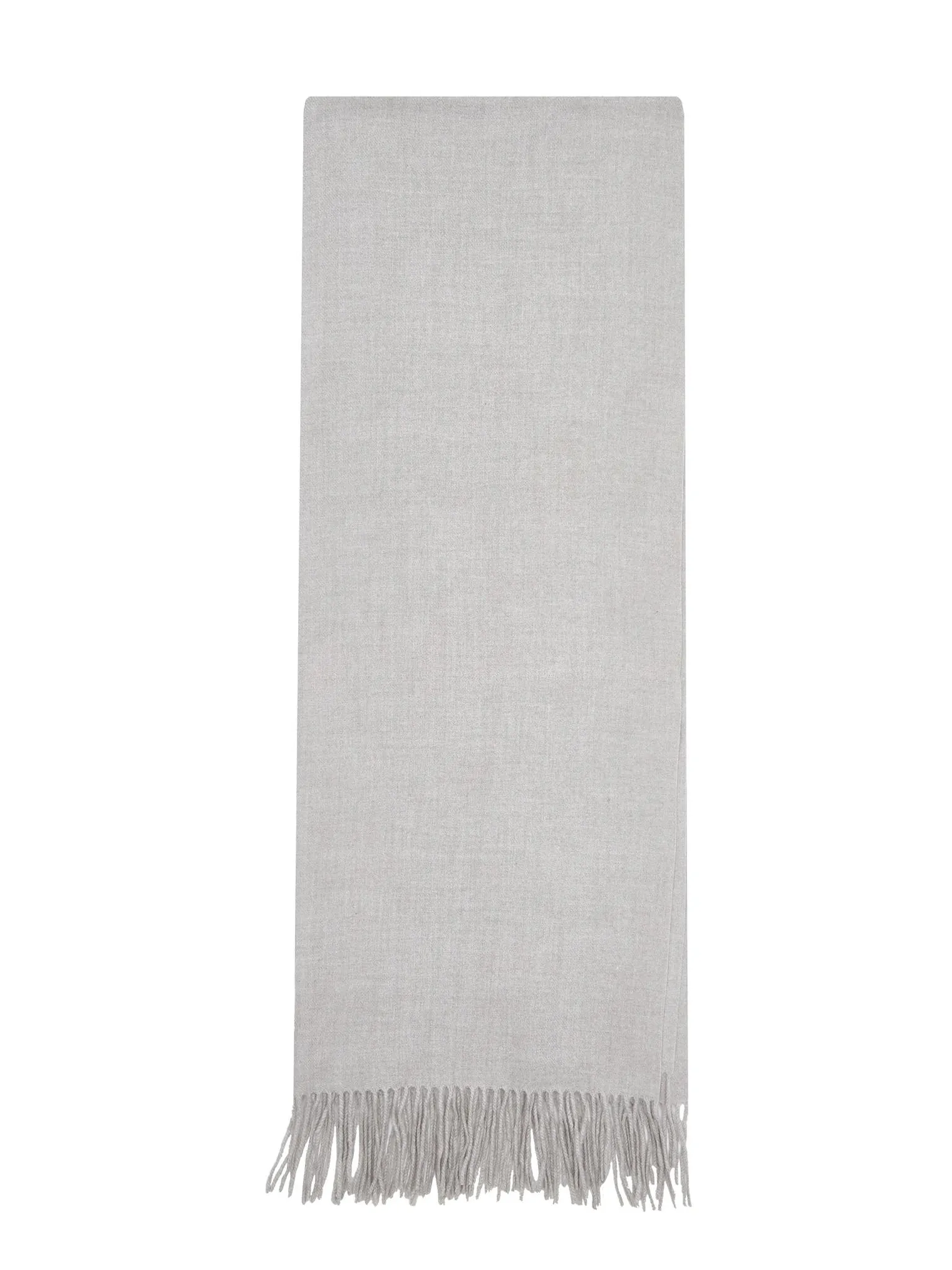 Палантин однотонный из вискозы цвета капучино фото 2