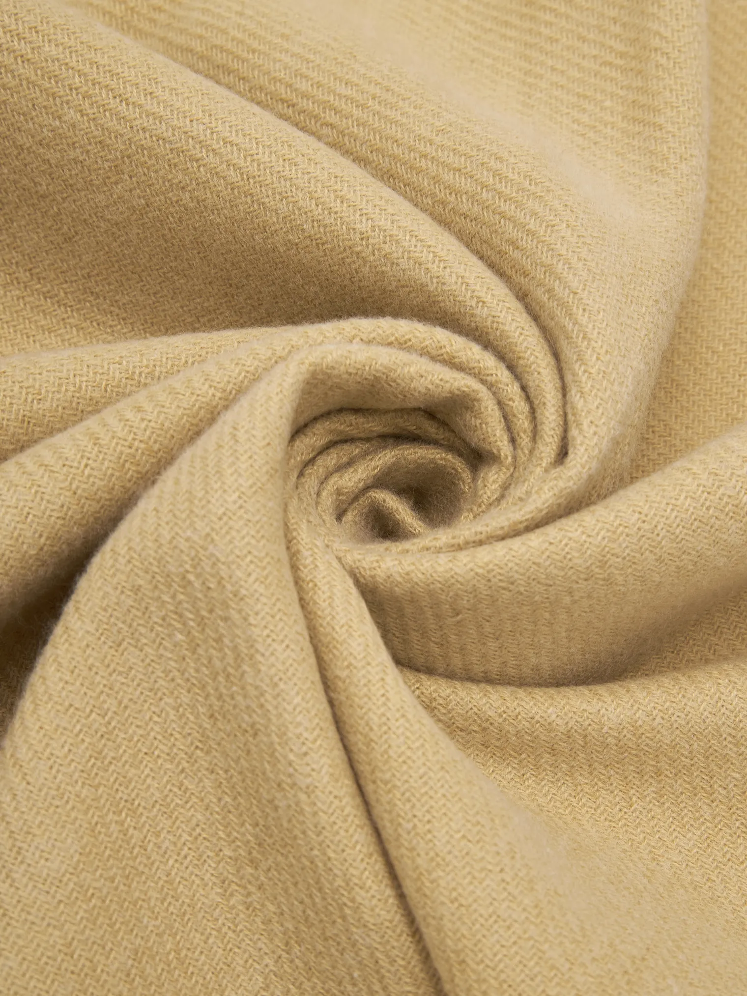 Палантин двусторонний бежевого цвета фото 1