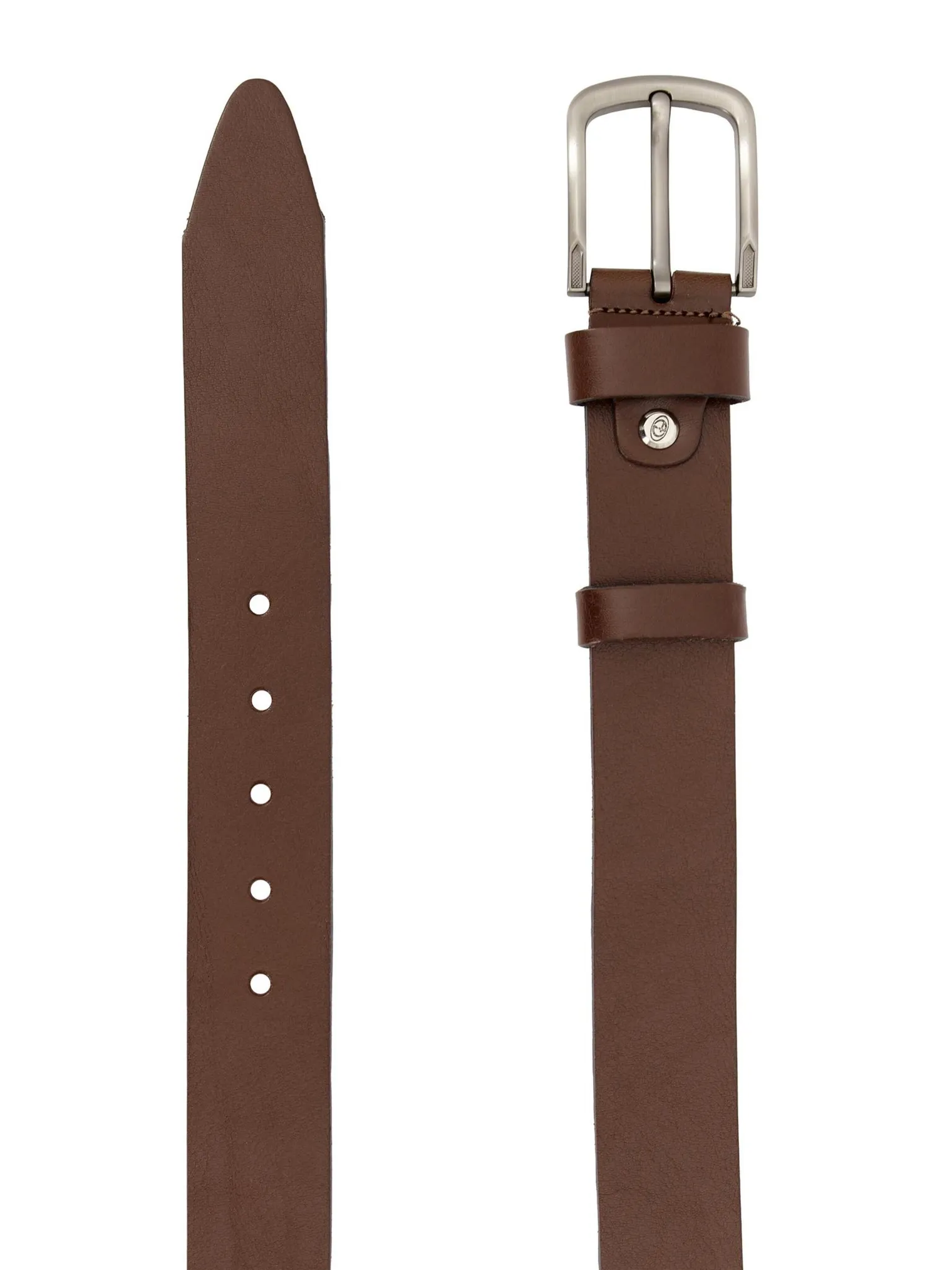 Ремень ручной работы шоколадного цвета фото 2