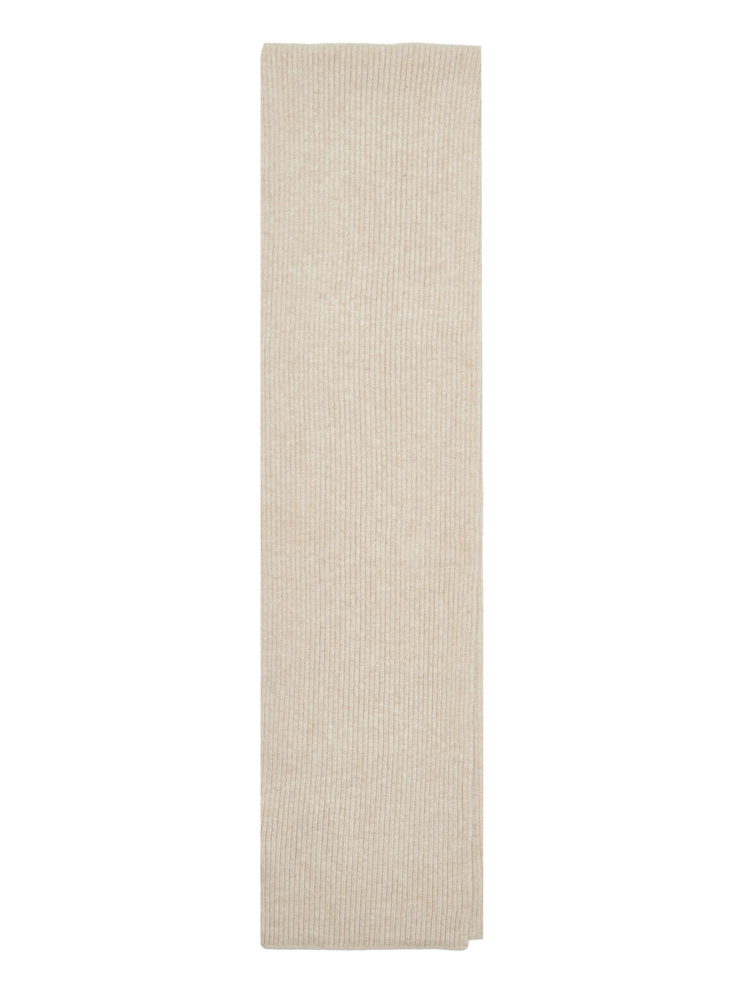 Шарф из ангоры бежевого цвета фото 2