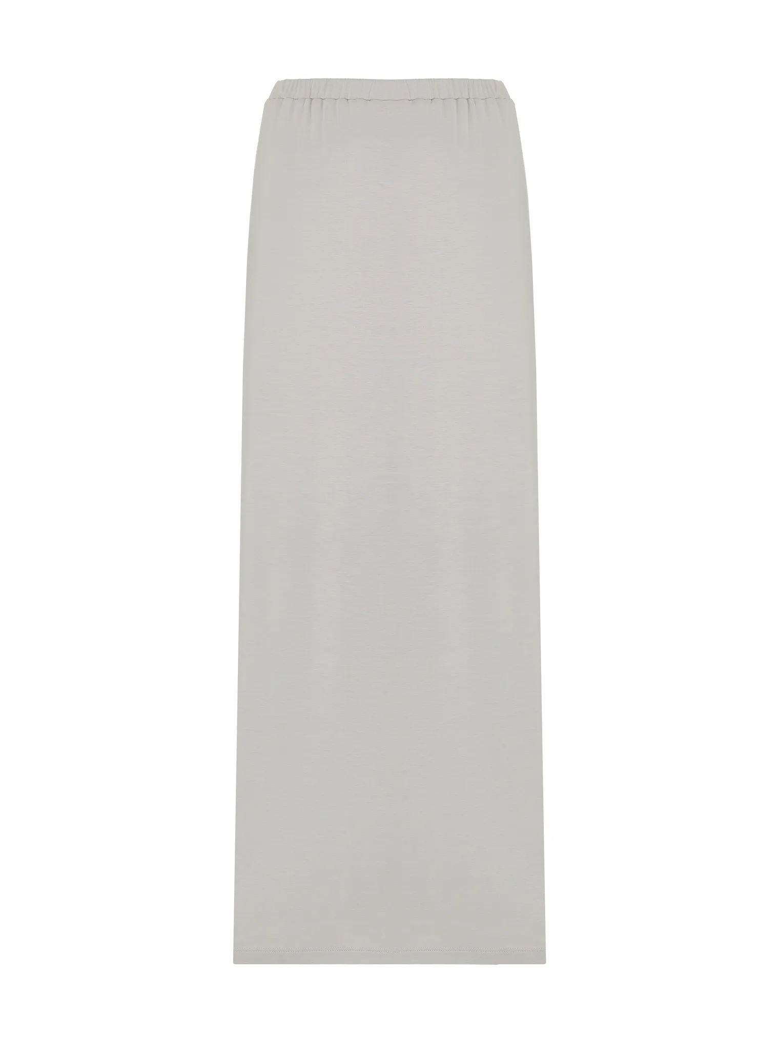 Юбка из тонкого трикотажа пепельного цвета фото 8
