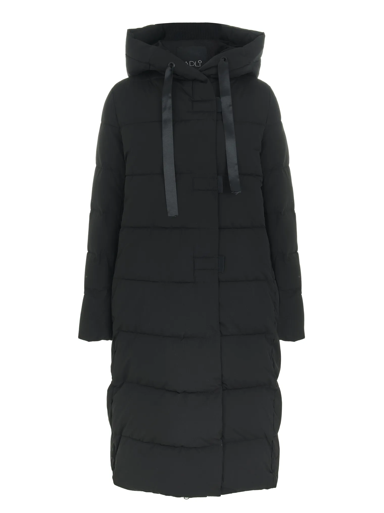 Куртка на молнии с капюшоном чёрного цвета фото 1