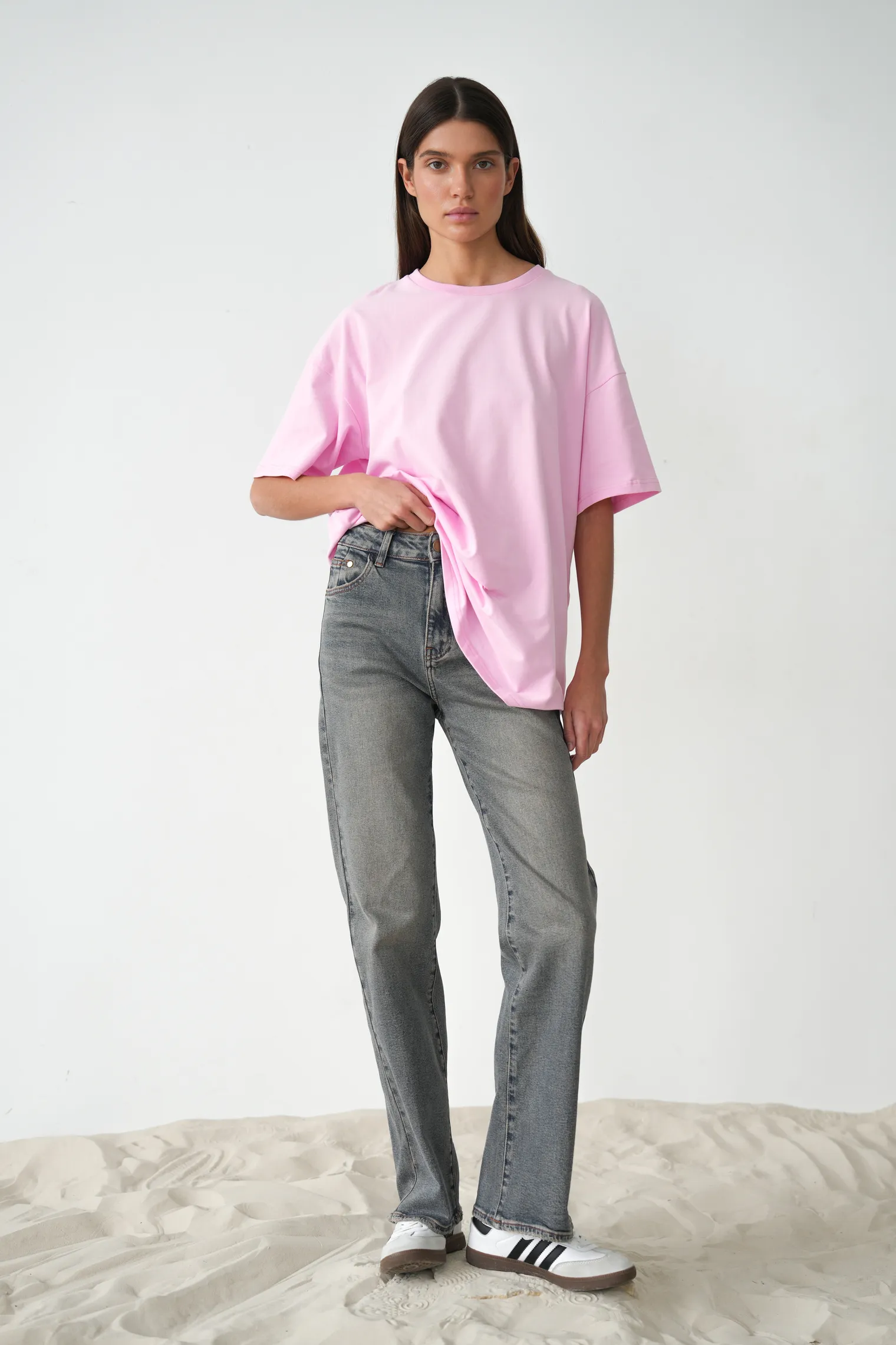 Футболка мужского кроя цвета пион фото 3