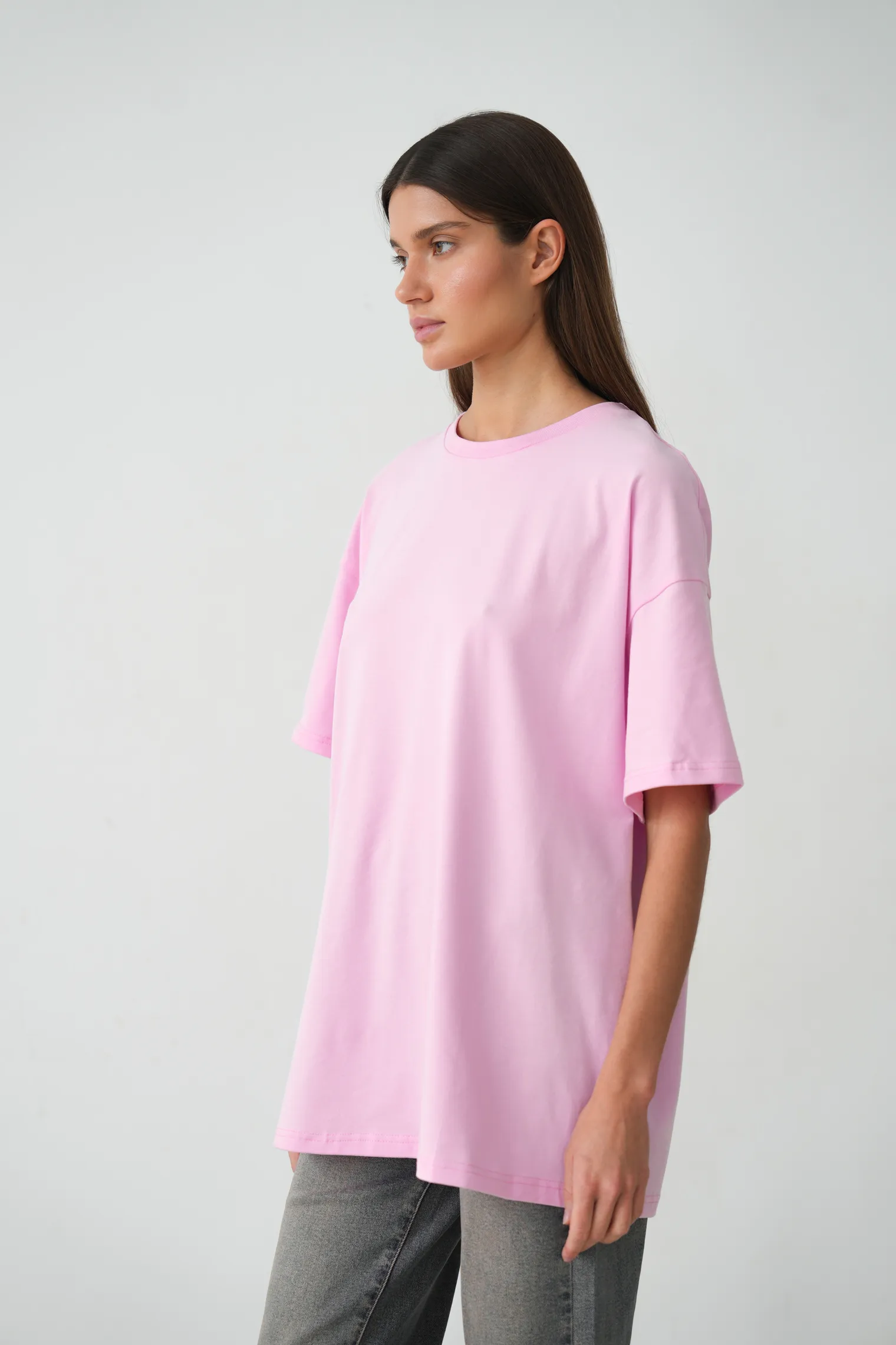 Футболка мужского кроя цвета пион фото 5