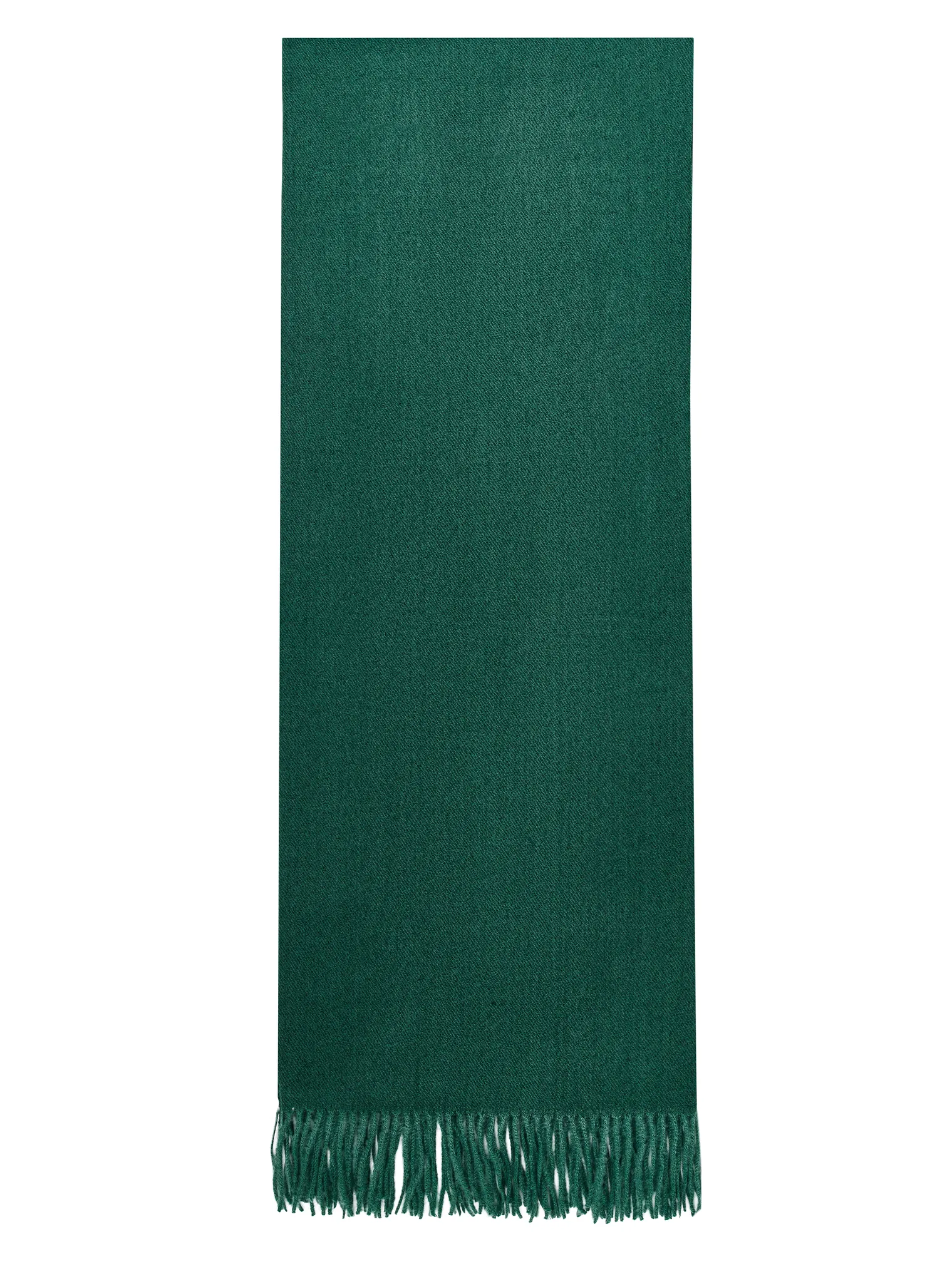 Палантин однотонный из вискозы в цвете ель фото 2