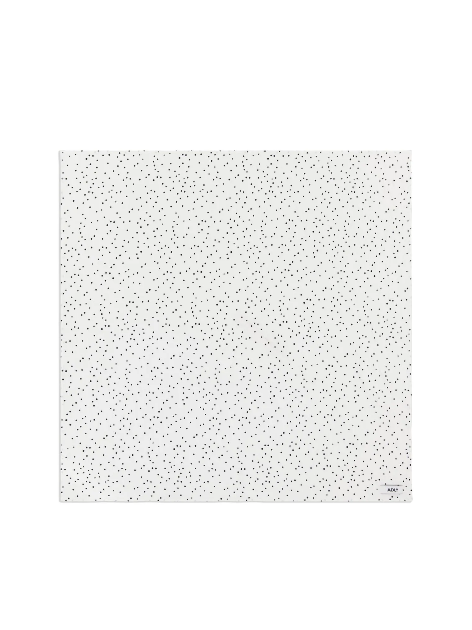 Платок в горошек цвета тофу фото 2