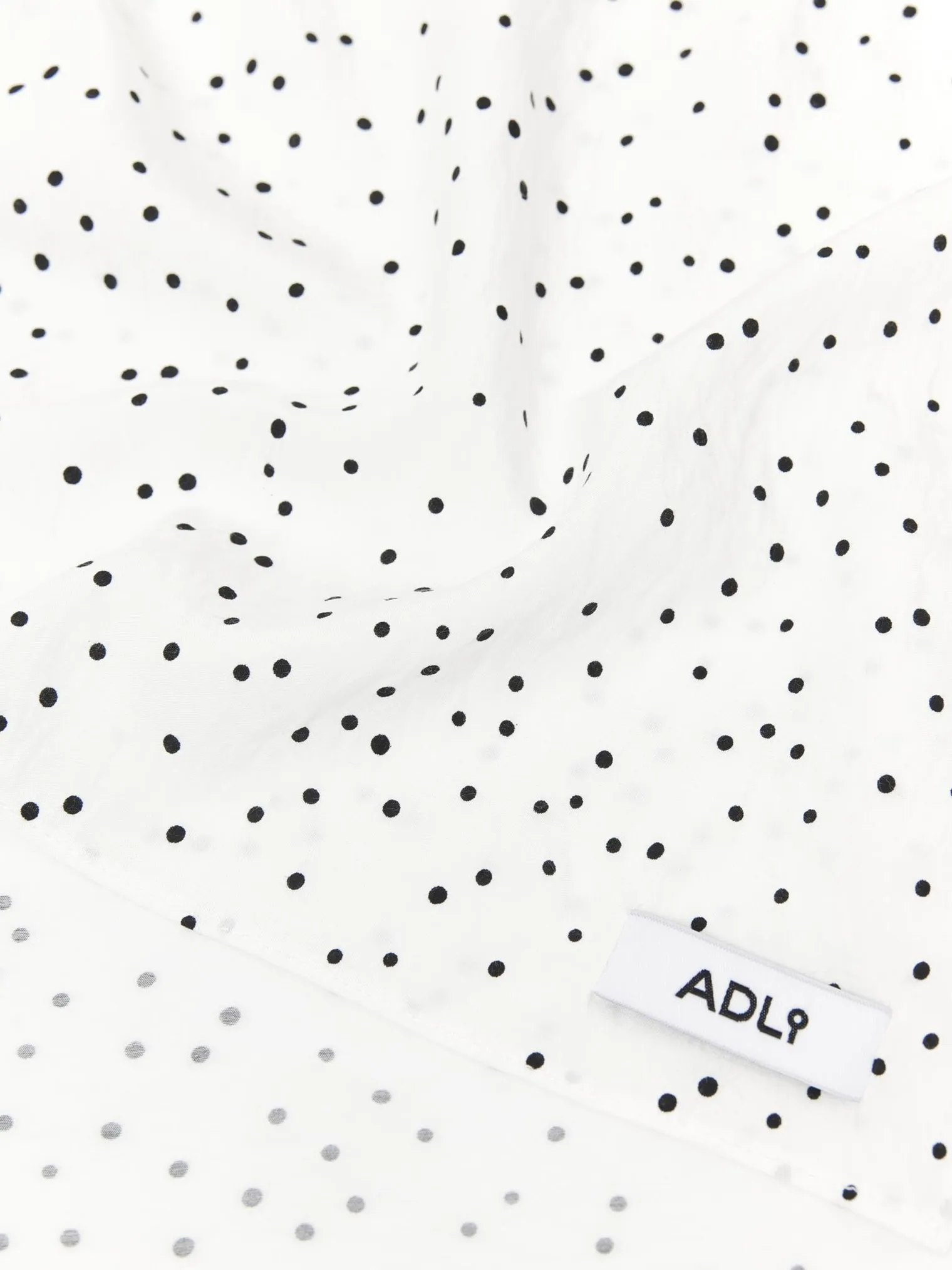 Платок в горошек цвета тофу фото 1