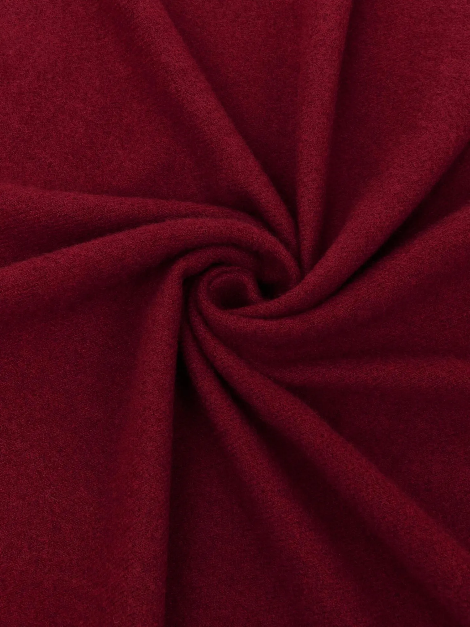 Палантин однотонный из вискозы цвета бургундия фото 1