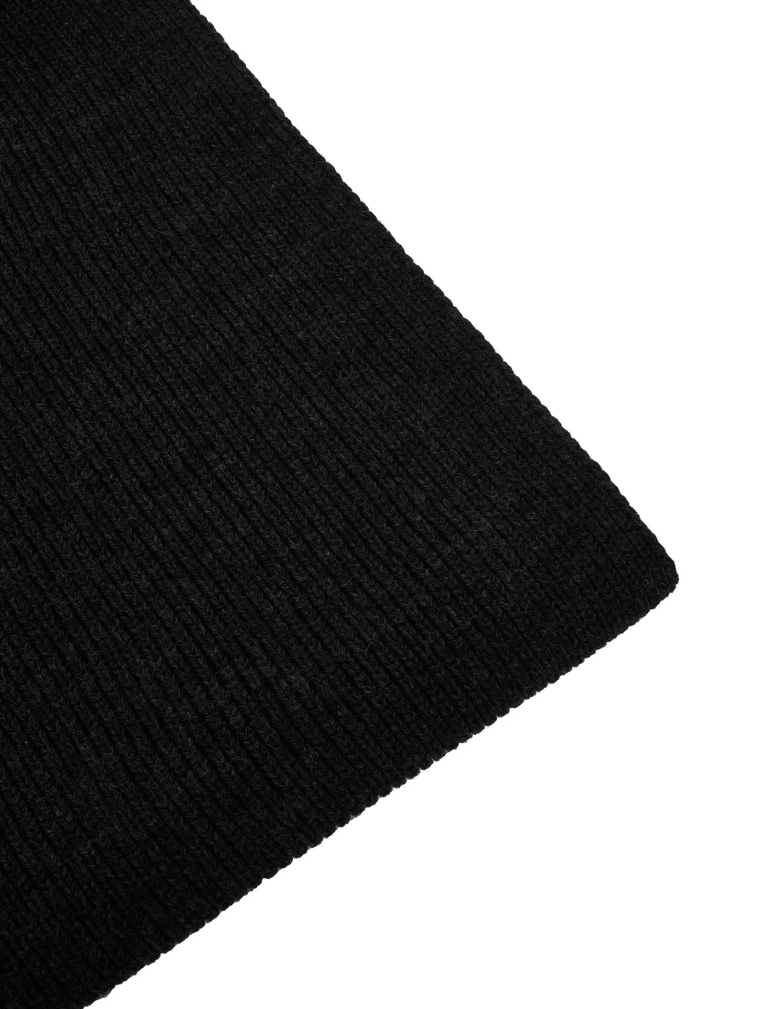 Шарф из шерсти мериноса графитового цвета фото 1