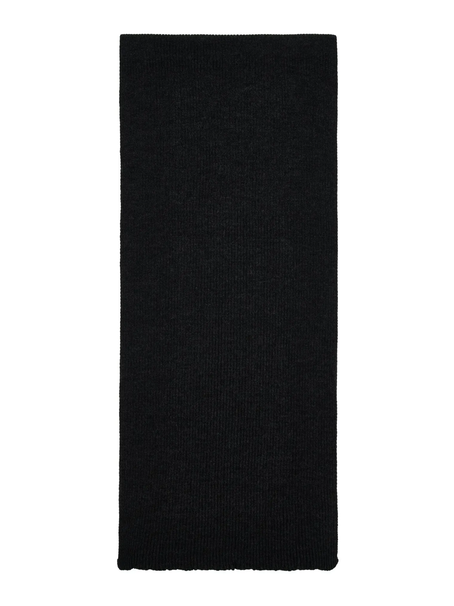 Шарф из шерсти мериноса графитового цвета фото 2